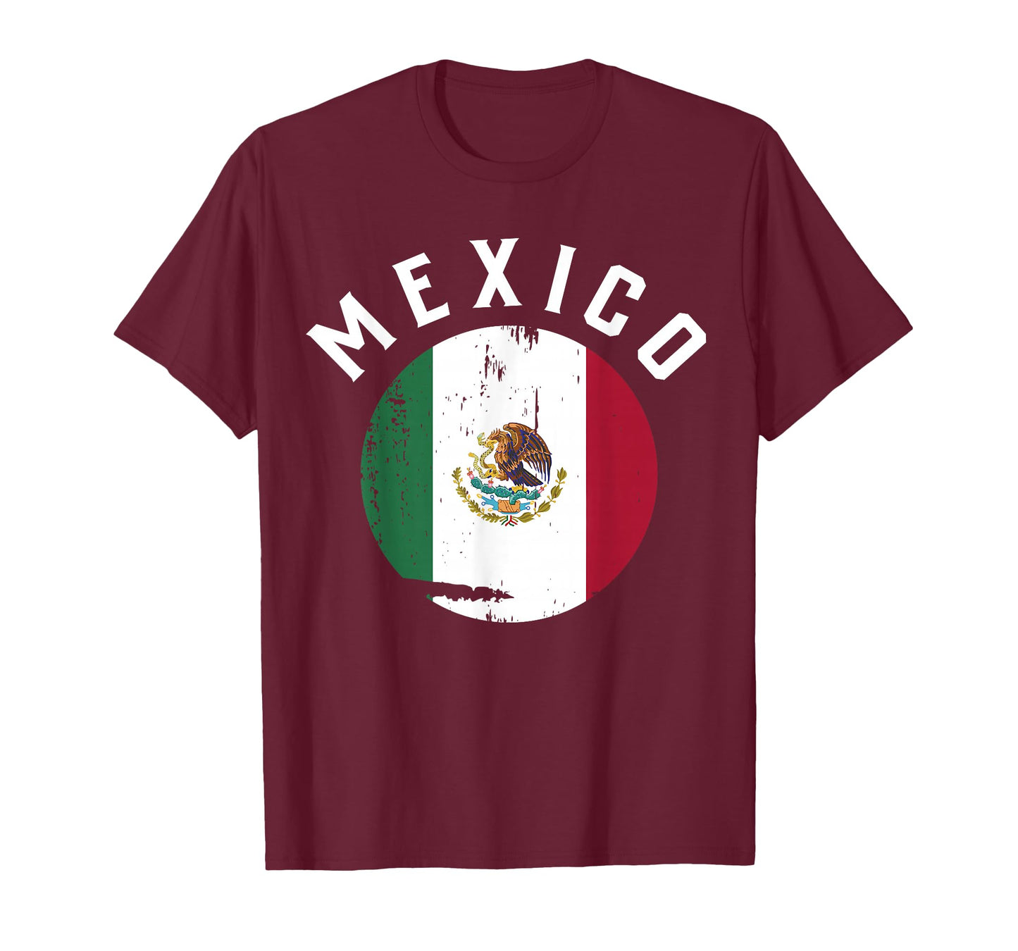 Mexico Flag Mexican Hispanic Siesta Pride Vintage T-Shirt