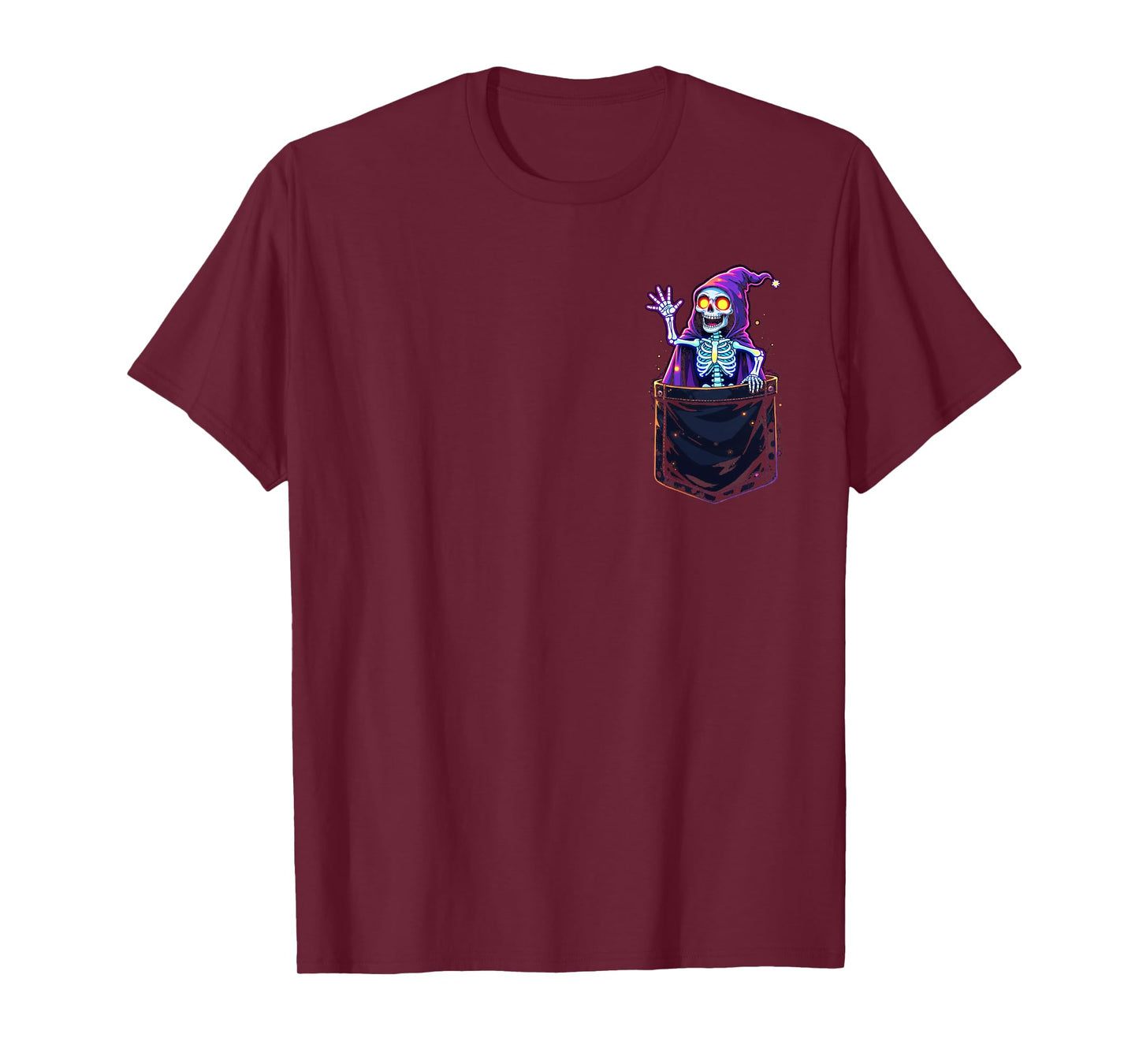 Halloween 2025 Costume Cute Ghost Skeleton Graphic Funny T-Shirt