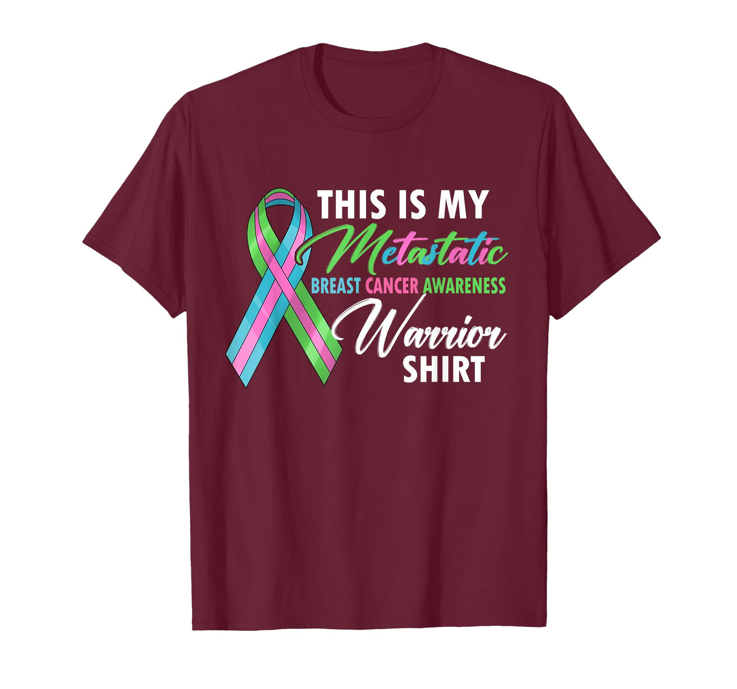 This Is My Metastatic Breast Cancer Awareness Warrior T-Shirt
