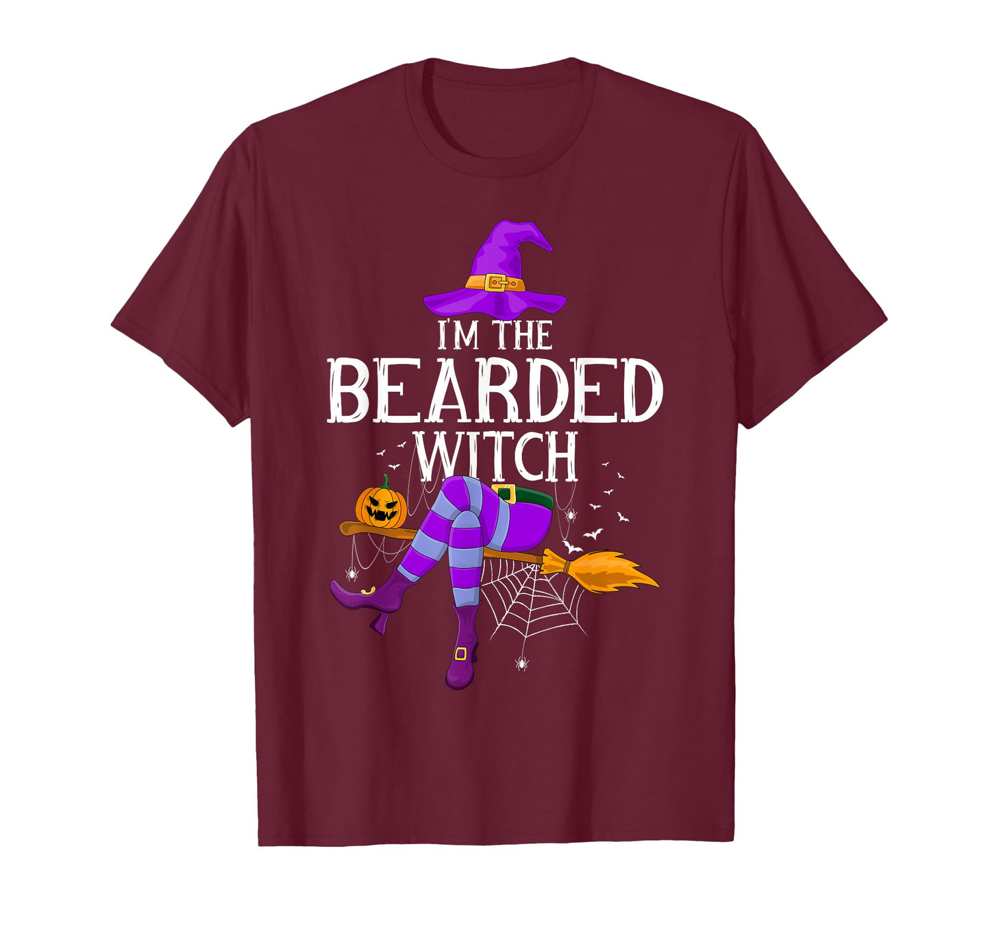 Matching Family Costume I'm The Bearded Witch Halloween T-Shirt