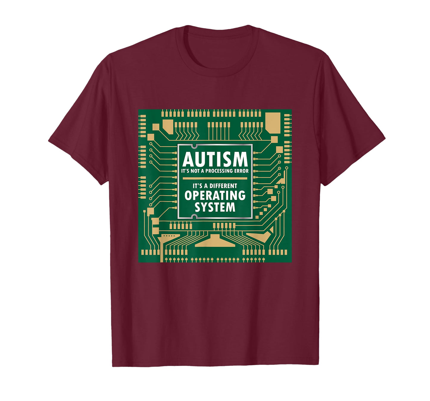 Autism Not Error Different Operating System Autistic Puzzle T-Shirt