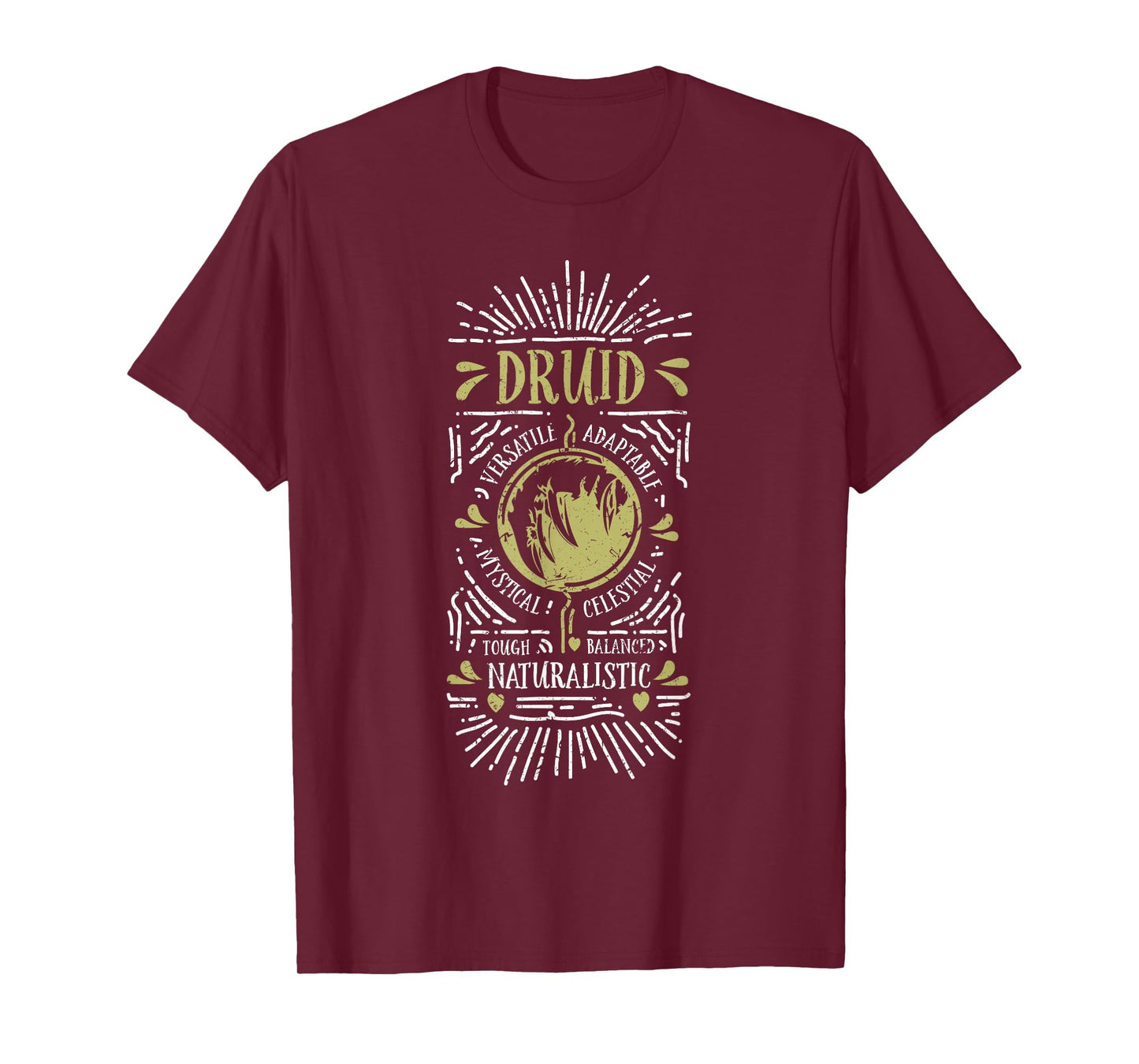 Wow Druid Role Playing Gamer T-Shirt