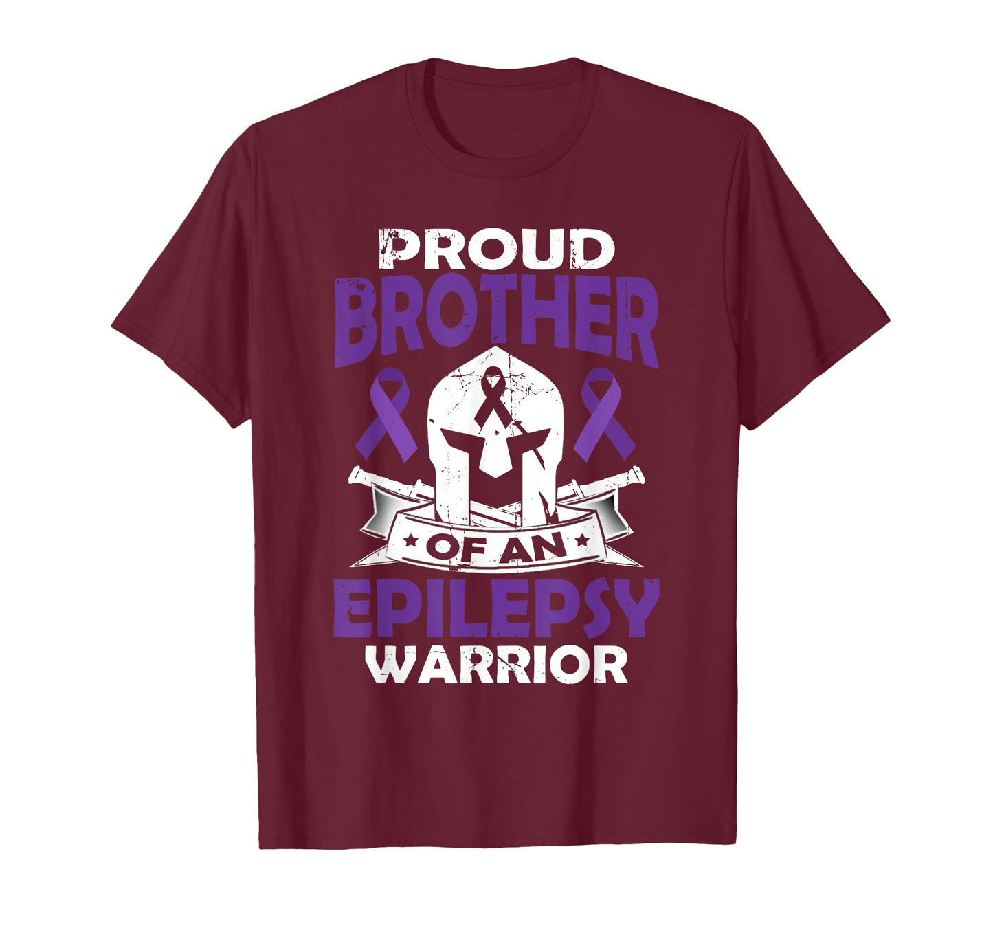 Proud Brother Of Epilepsy Warrior Seizure Disorder Awareness T-Shirt