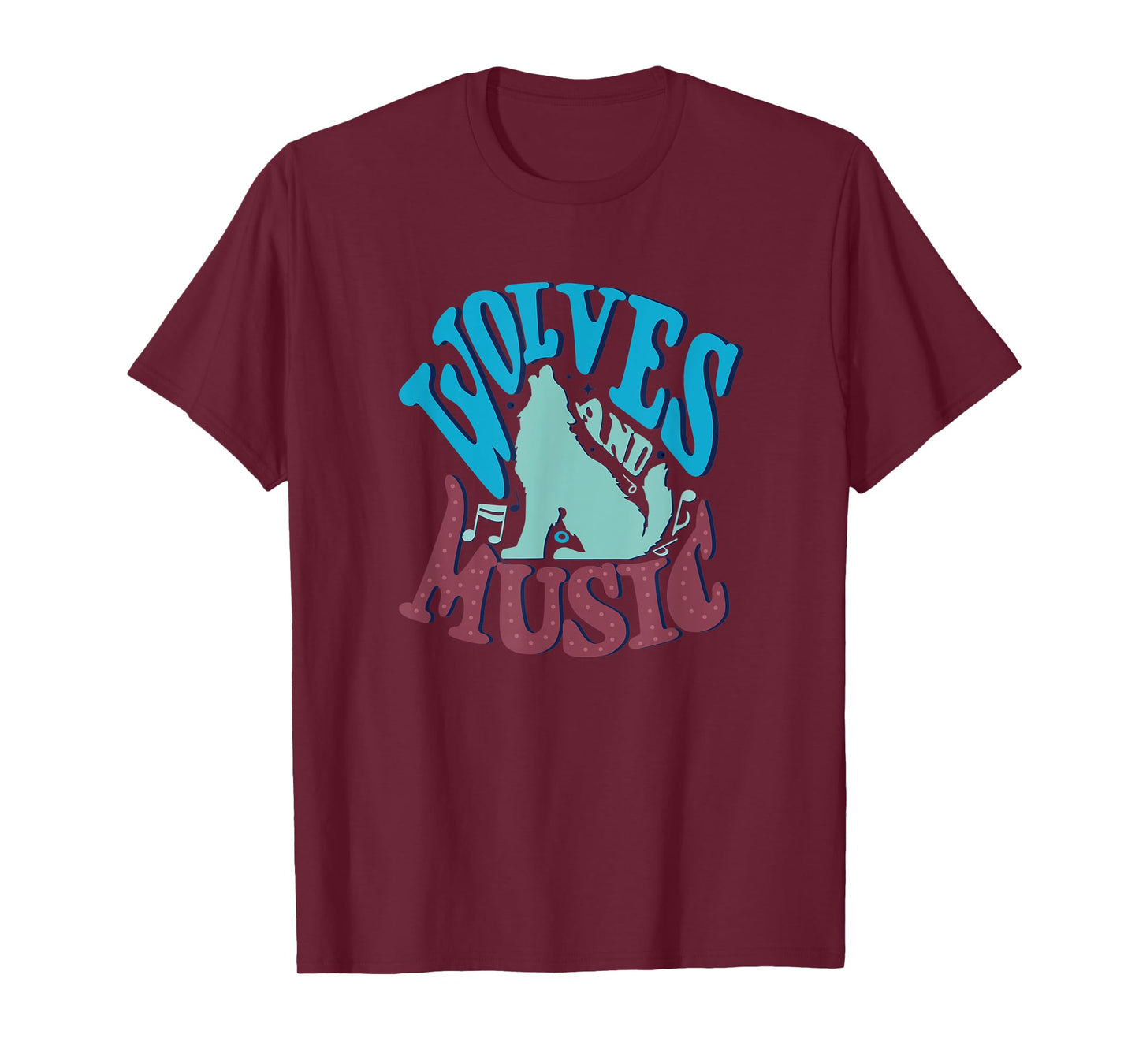 Wolves and Music Musician Piano Wolf T-Shirt