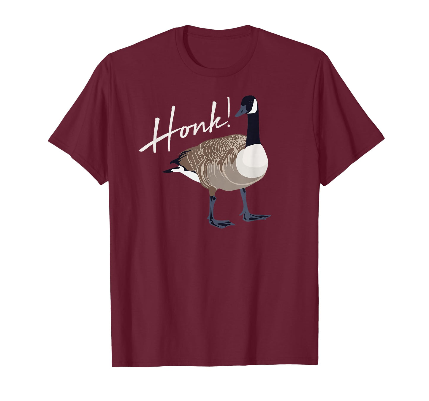 Canadian Goose Shirt Honk Funny Cute Bird Hunter Gift T-Shirt