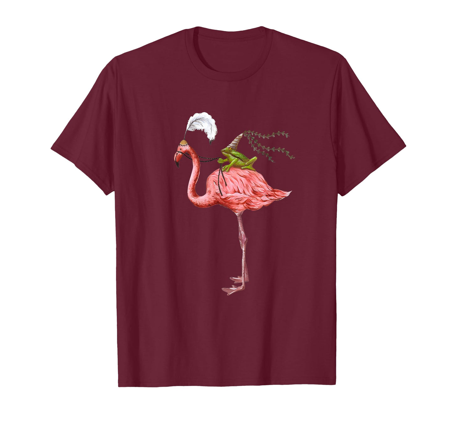 Frog and Flamingo Funny Frog and Flamingo T-Shirt