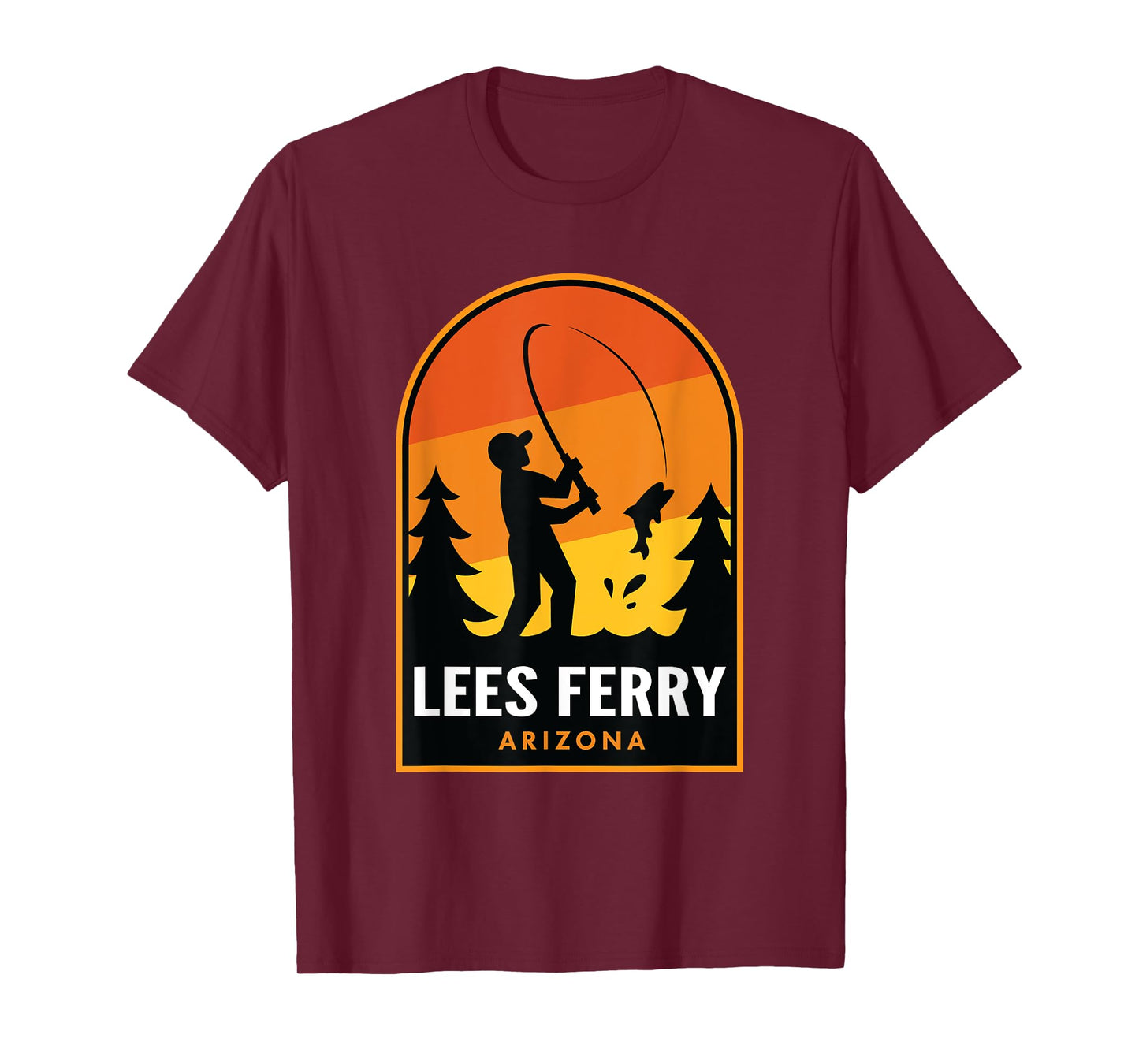 Lees Ferry Arizona Fishing T-Shirt