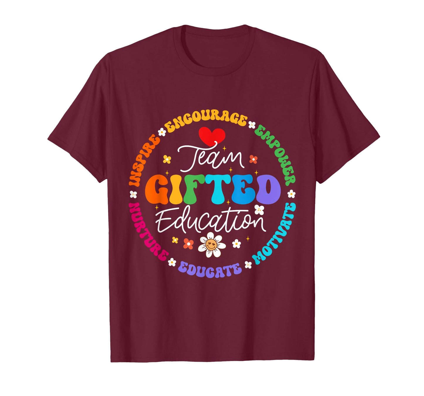 Team Gifted Education Teacher Appreciation Back to School T-Shirt