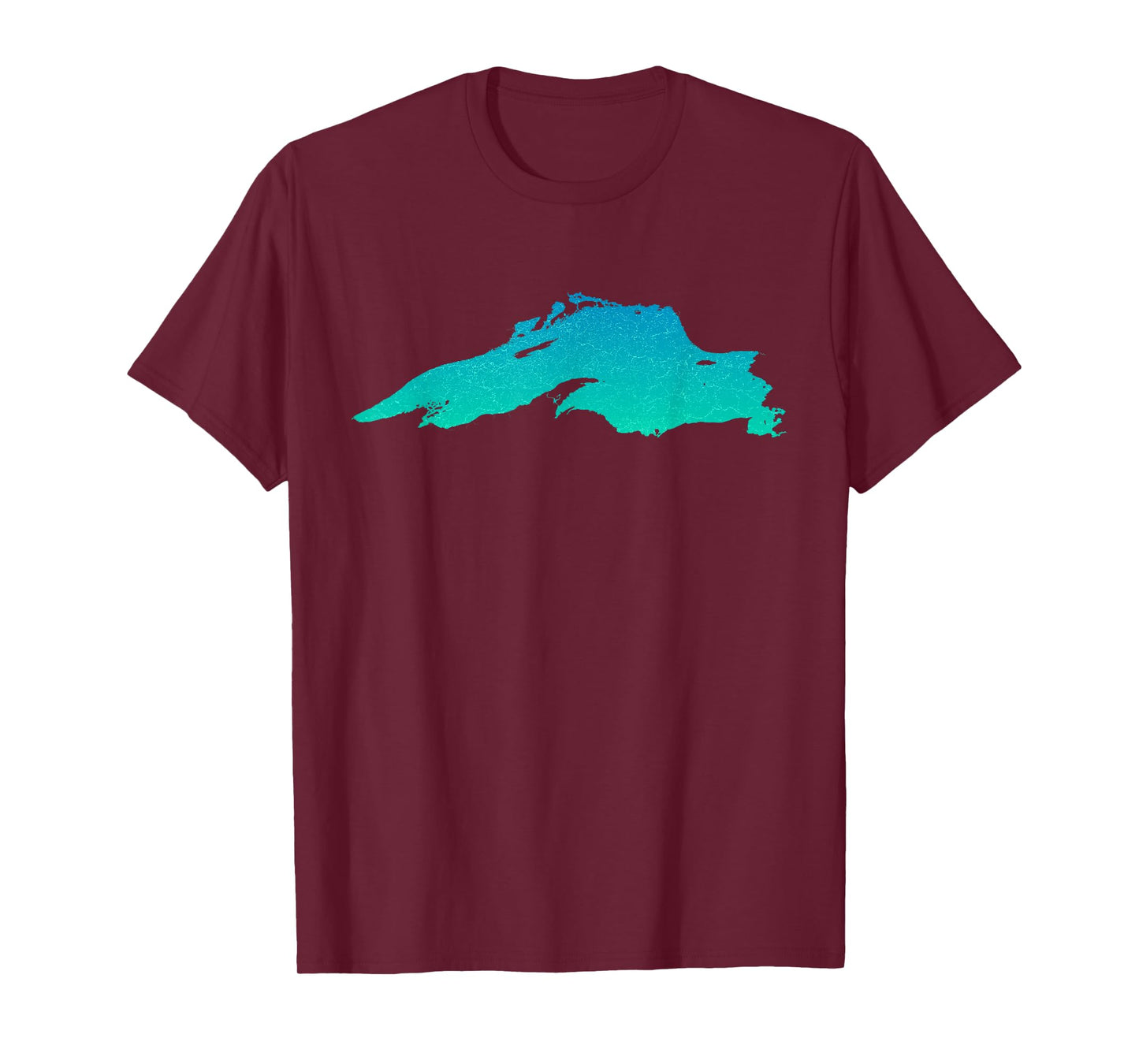 Lake Superior Blue Green Water Ombre T-Shirt