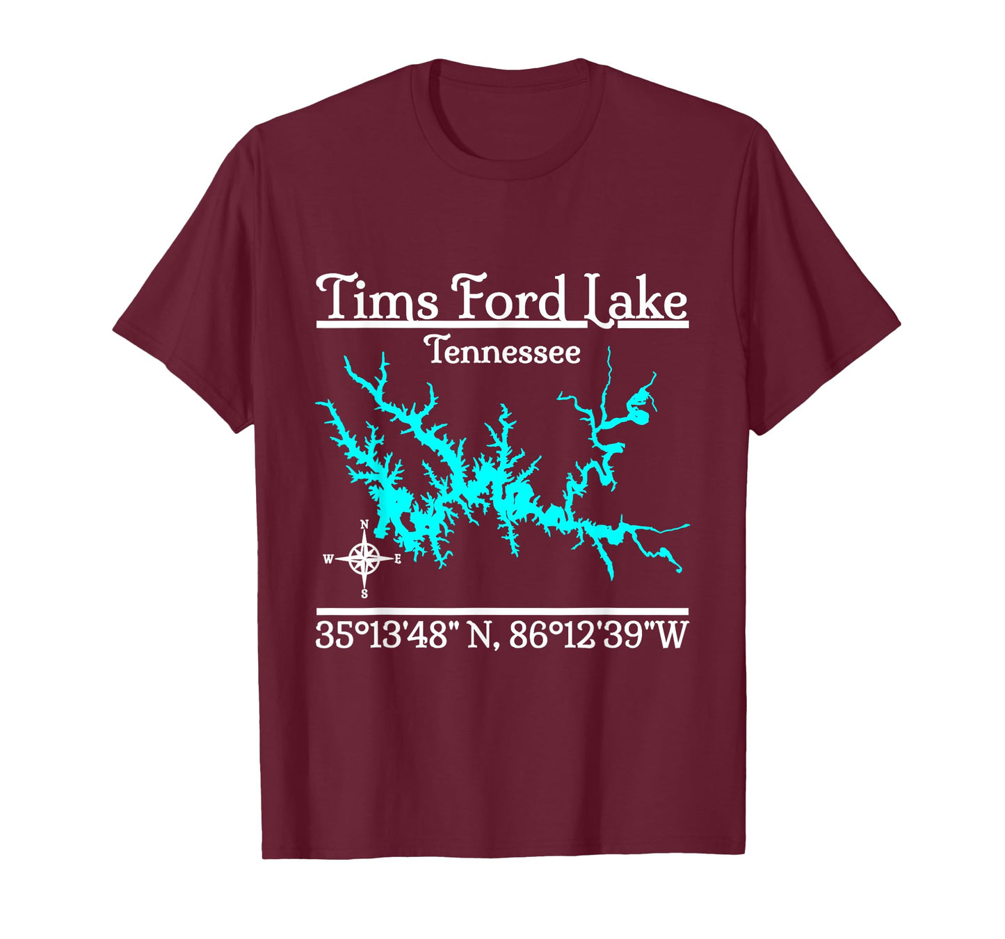 Tims Ford Lake, Tennessee T-Shirt