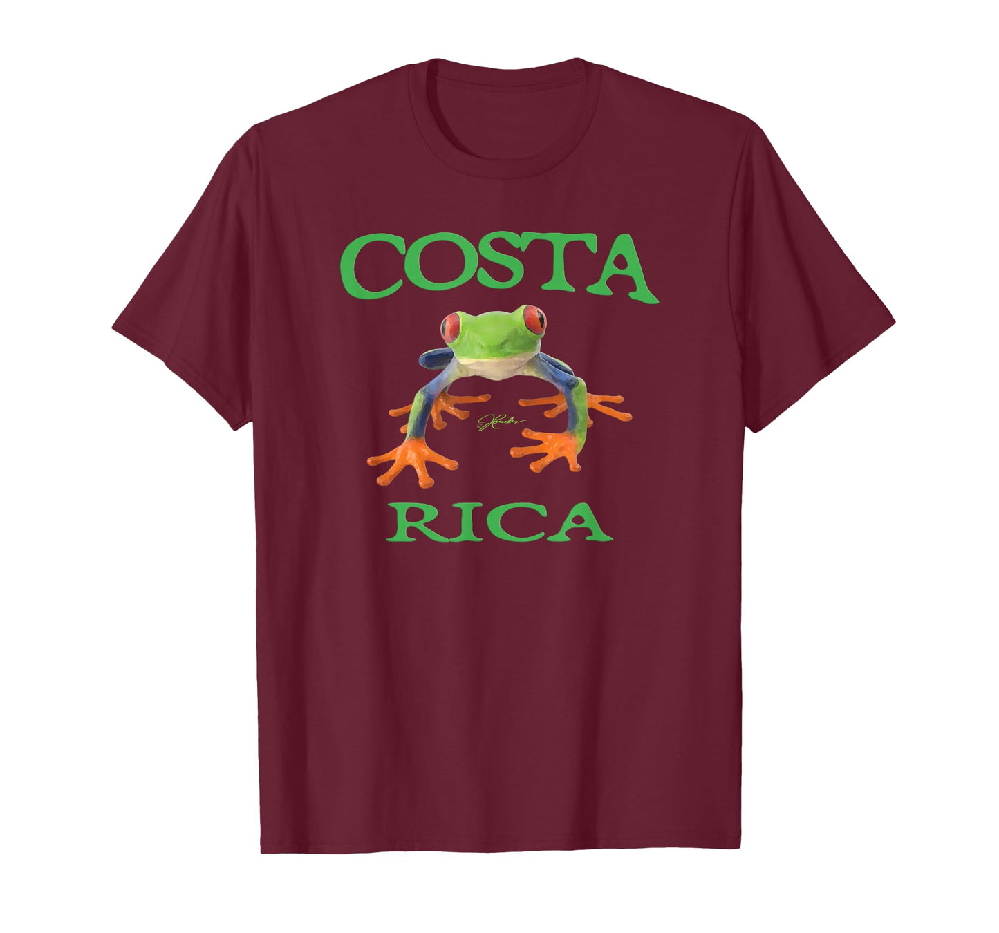 JCombs: Costa Rica Red-Eyed Tree Frog T-Shirt
