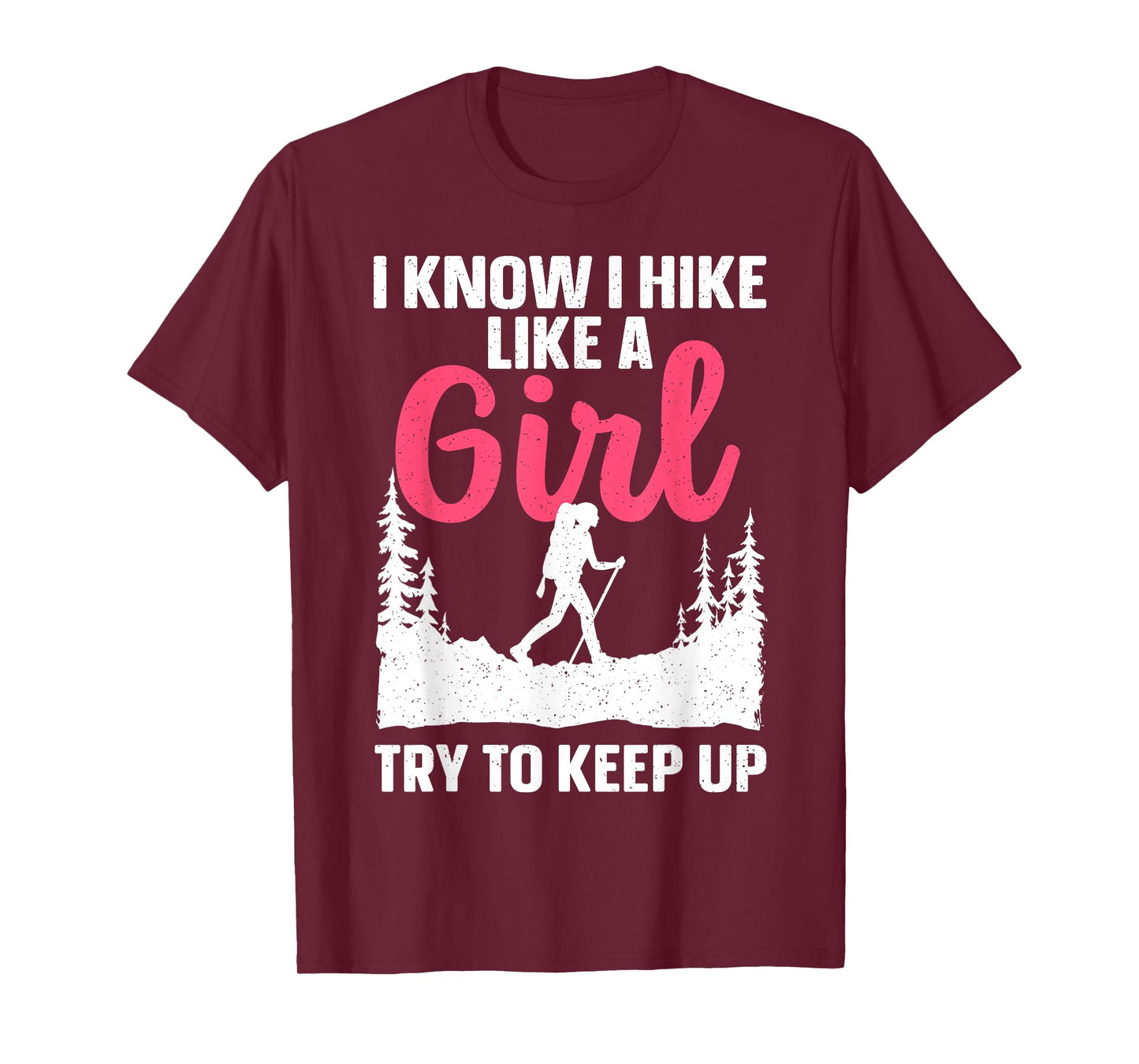 Hiking Art For Men Women Outdoor Nature Hiker Camping Hike T-Shirt