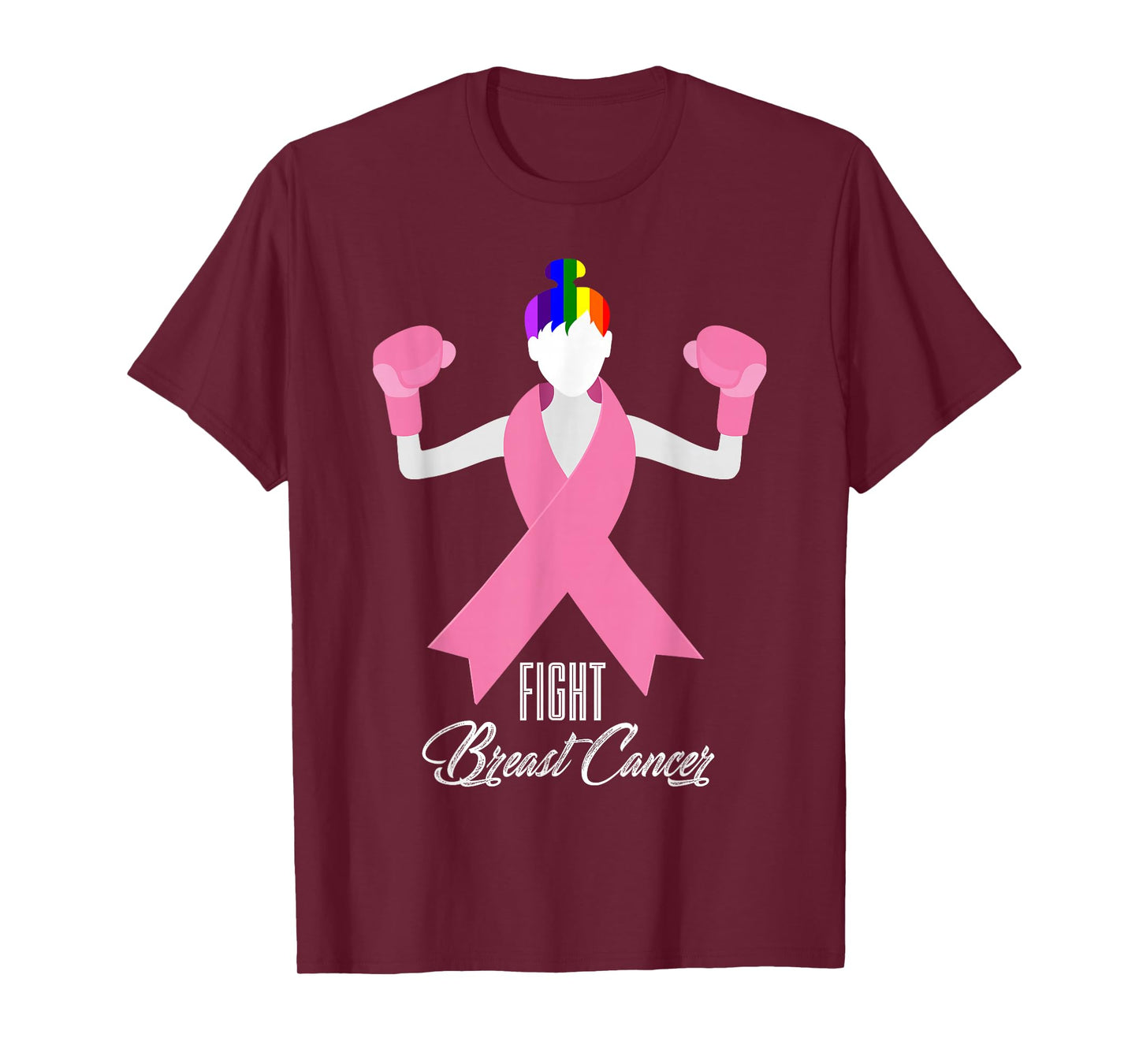 LBGT Fight Breast Cancer | Gay Cancer T-Shirt