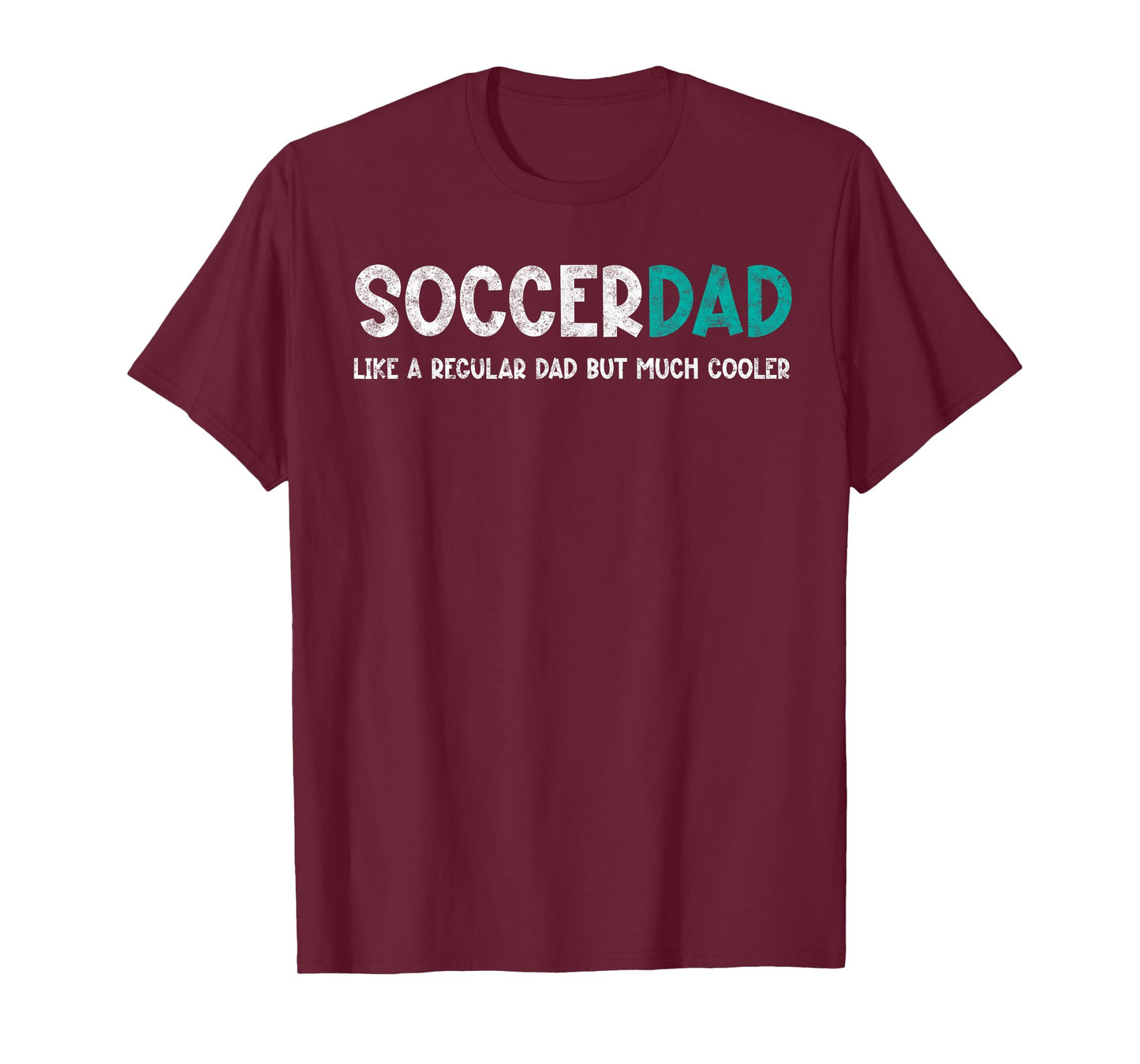 Soccer Dad Like a Regular But Cooler Vintage Father's Day T-Shirt