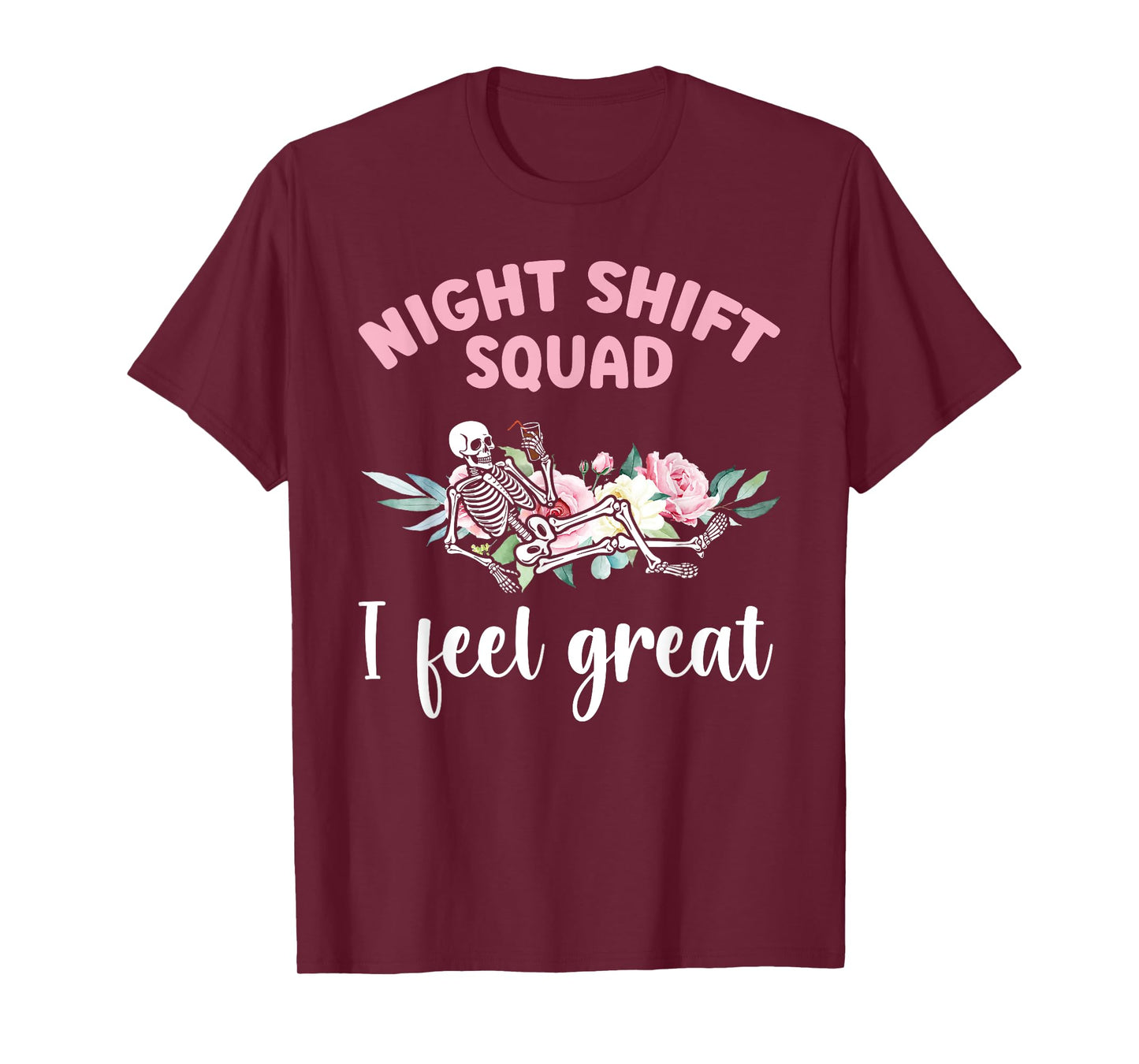 Night Shift Squad Night Shift Worker Overnight Work Shift T-Shirt