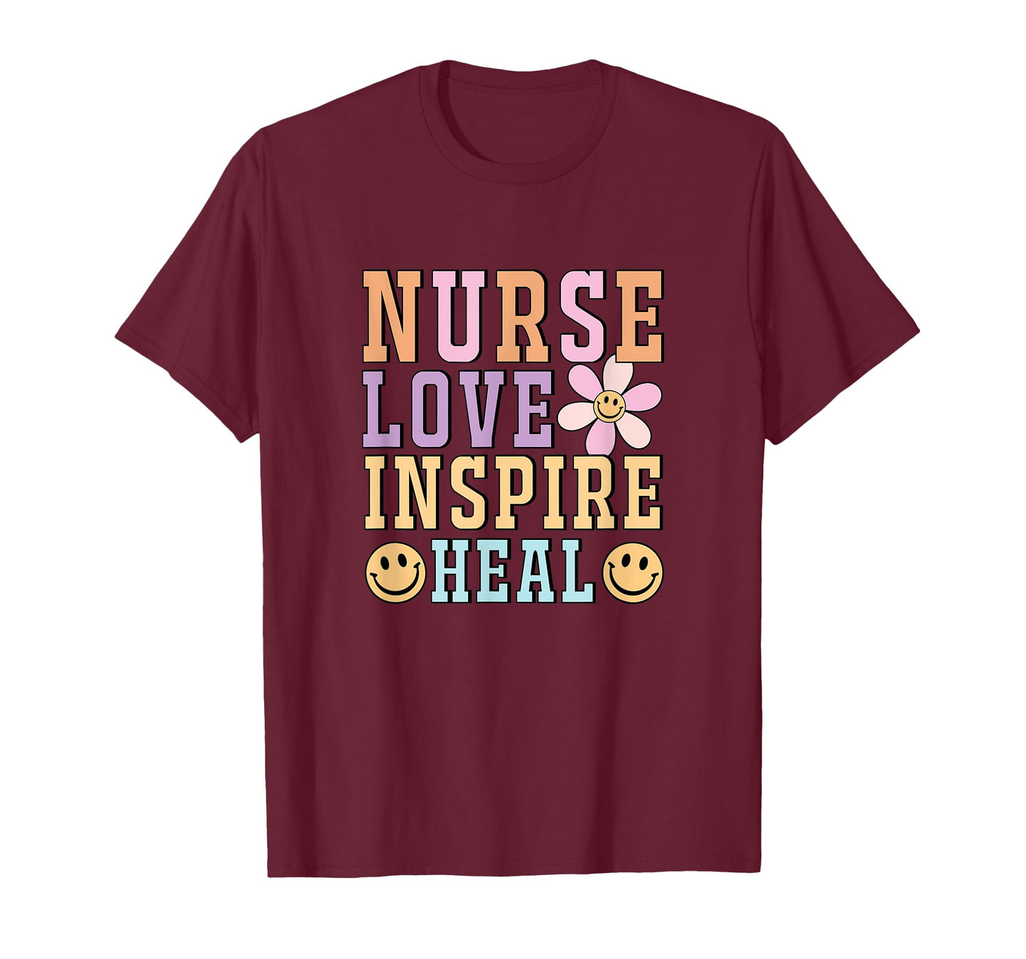 Nurse Love Heal Inspire T-Shirt