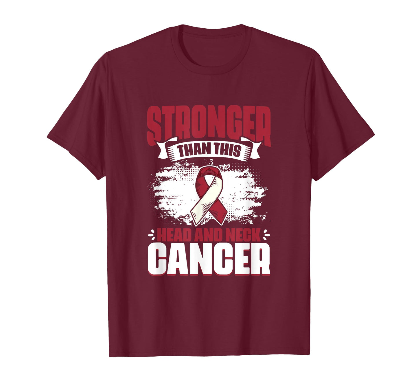 Throat Cancer Stronger Than Head And Neck Cancer Awareness T-Shirt