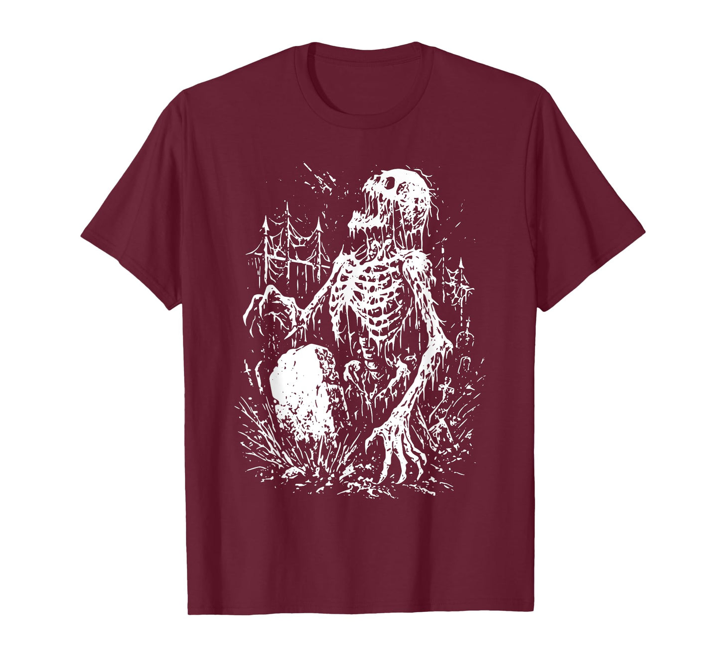 Skeleton Horror Halloween T-Shirt