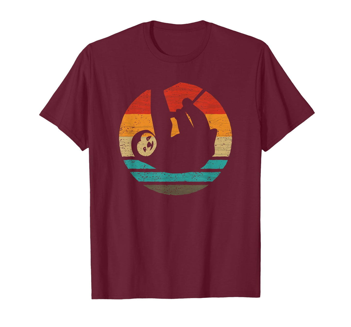 Sloth Retro Style Vintage T-Shirt