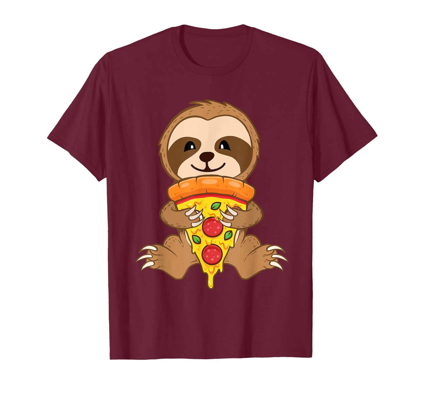 Sloth Pizza Lover - Foodie Wildlife Animal Nature Zookeeper T-Shirt