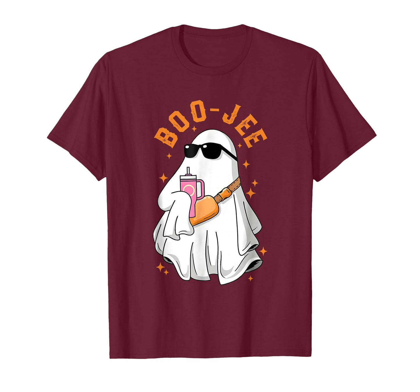 Boo-JEE Boujee Funny Halloween Cute Ghost Spooky Costume T-Shirt