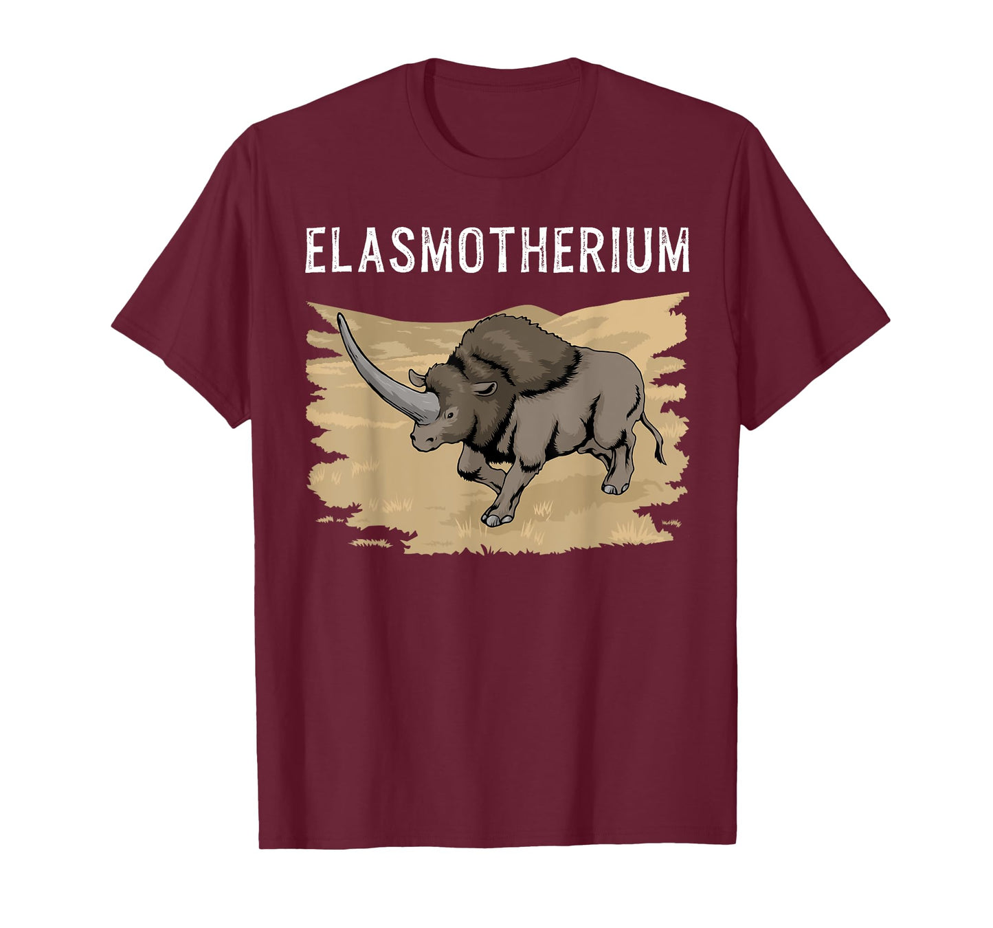 Elasmotherium Tshirt Piacenzian Sibiricum Extinct Rhinocerus T-Shirt