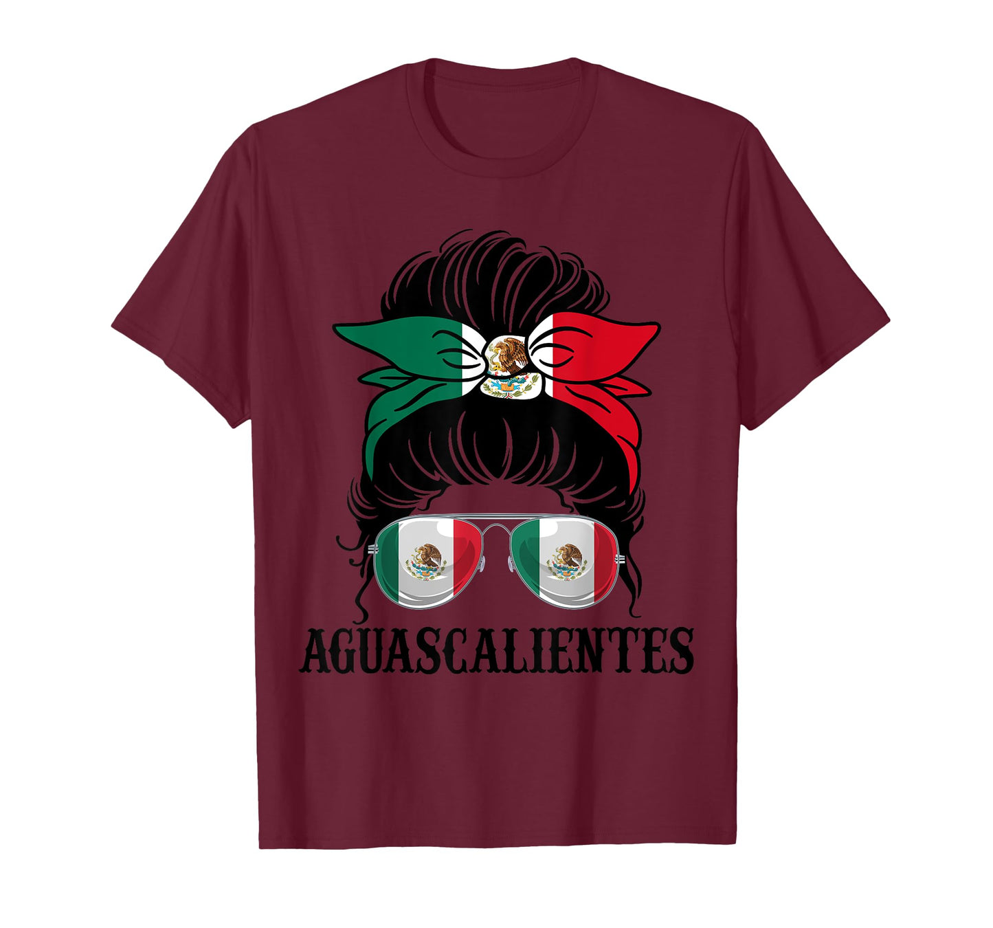 Aguascalientes Mexico Pride Mexican Flag State T-Shirt