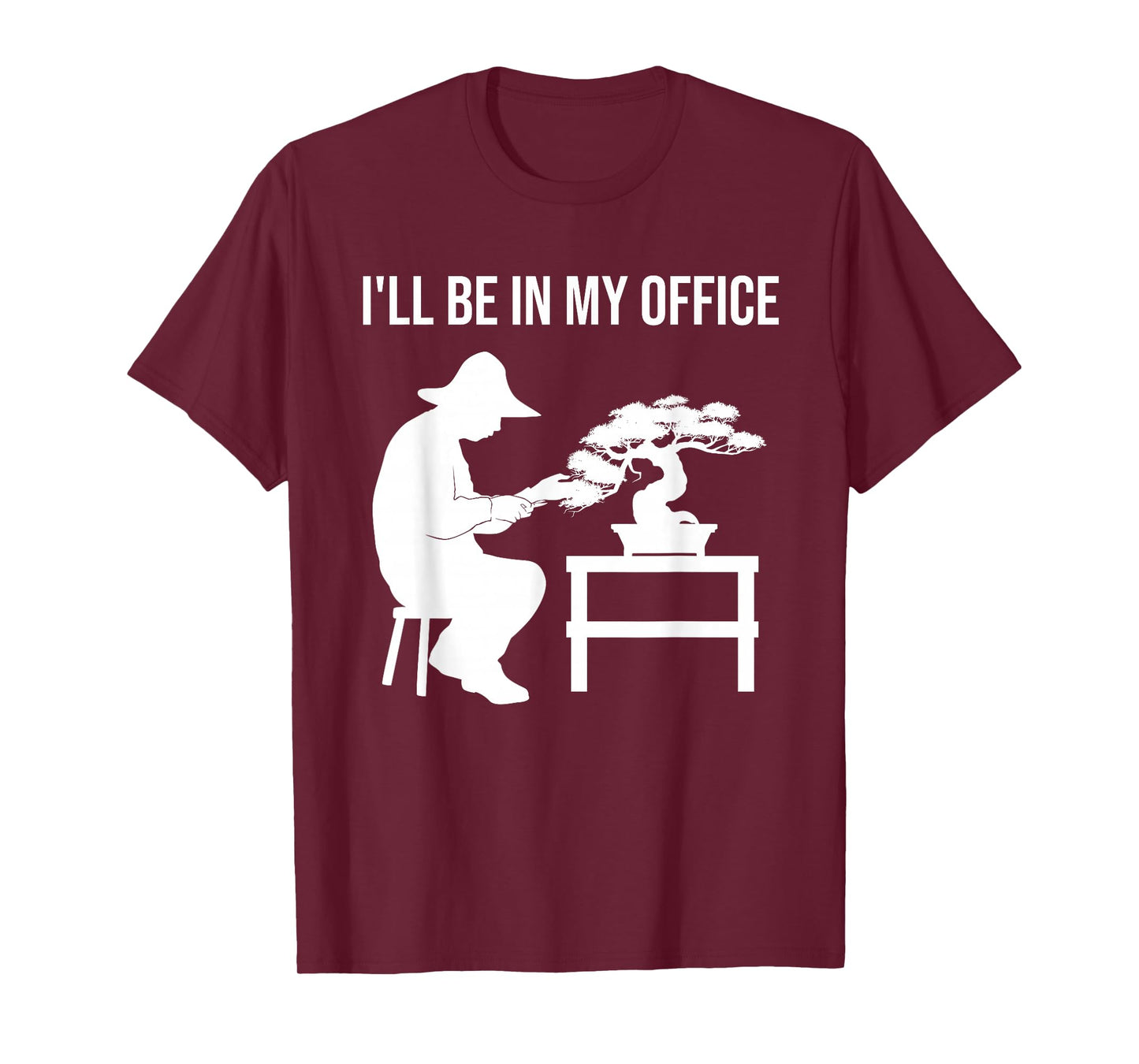 Funny Bonsai Tree Design For Men Women Japanese Gardening T-Shirt