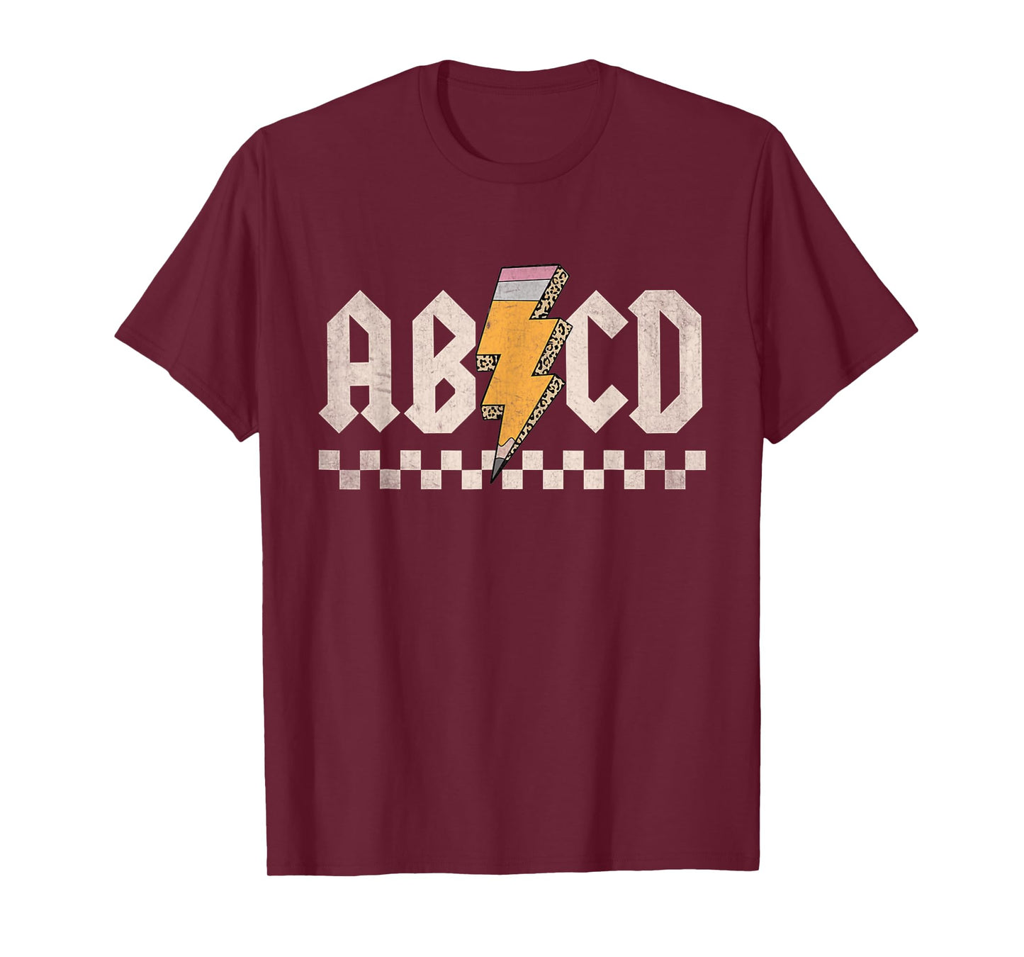 ABCD Back In Class First Day Back To School Teacher Student T-Shirt