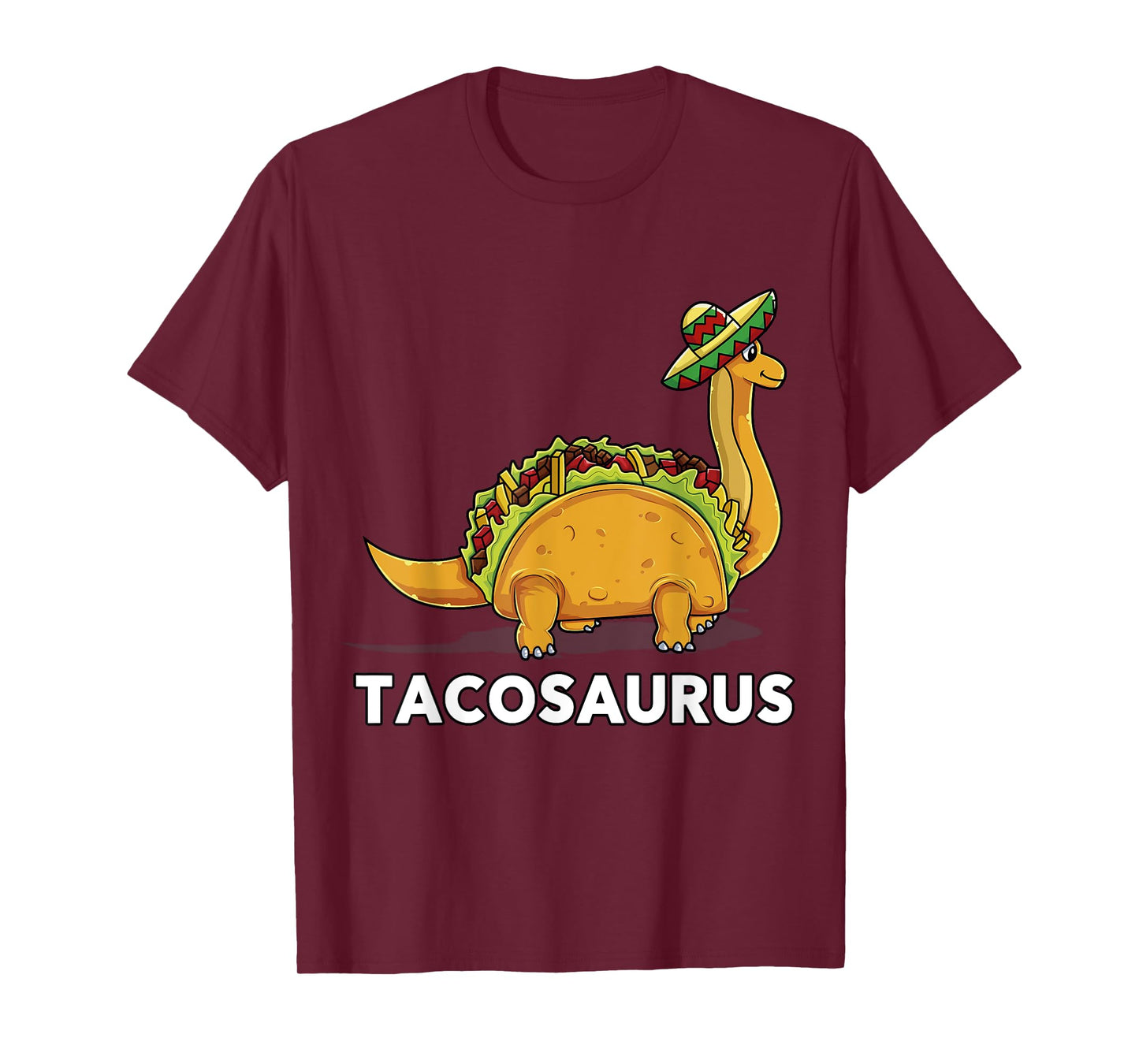Tacosaurus T-Shirt Funny Dinosaur Taco Lover Gift Idea T-Shirt