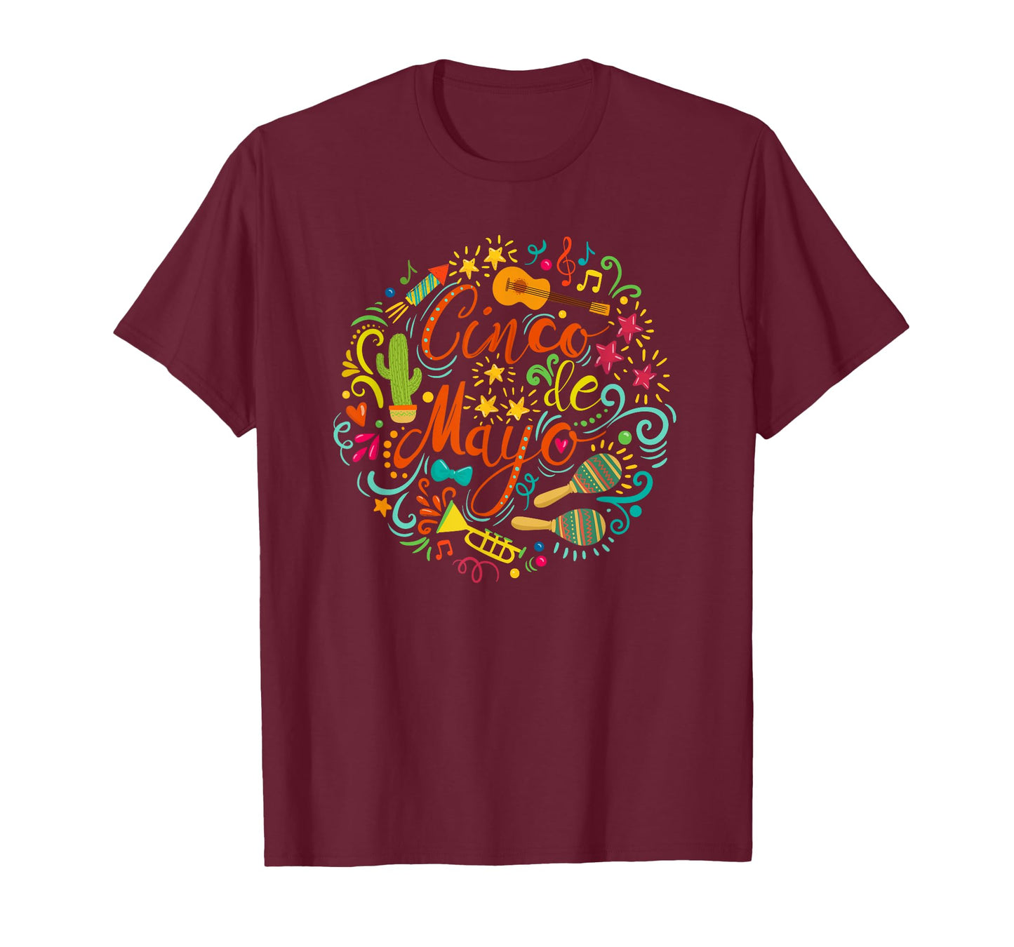 Cinco De Mayo Party Men Women Mexican Fiesta Taco T-Shirt