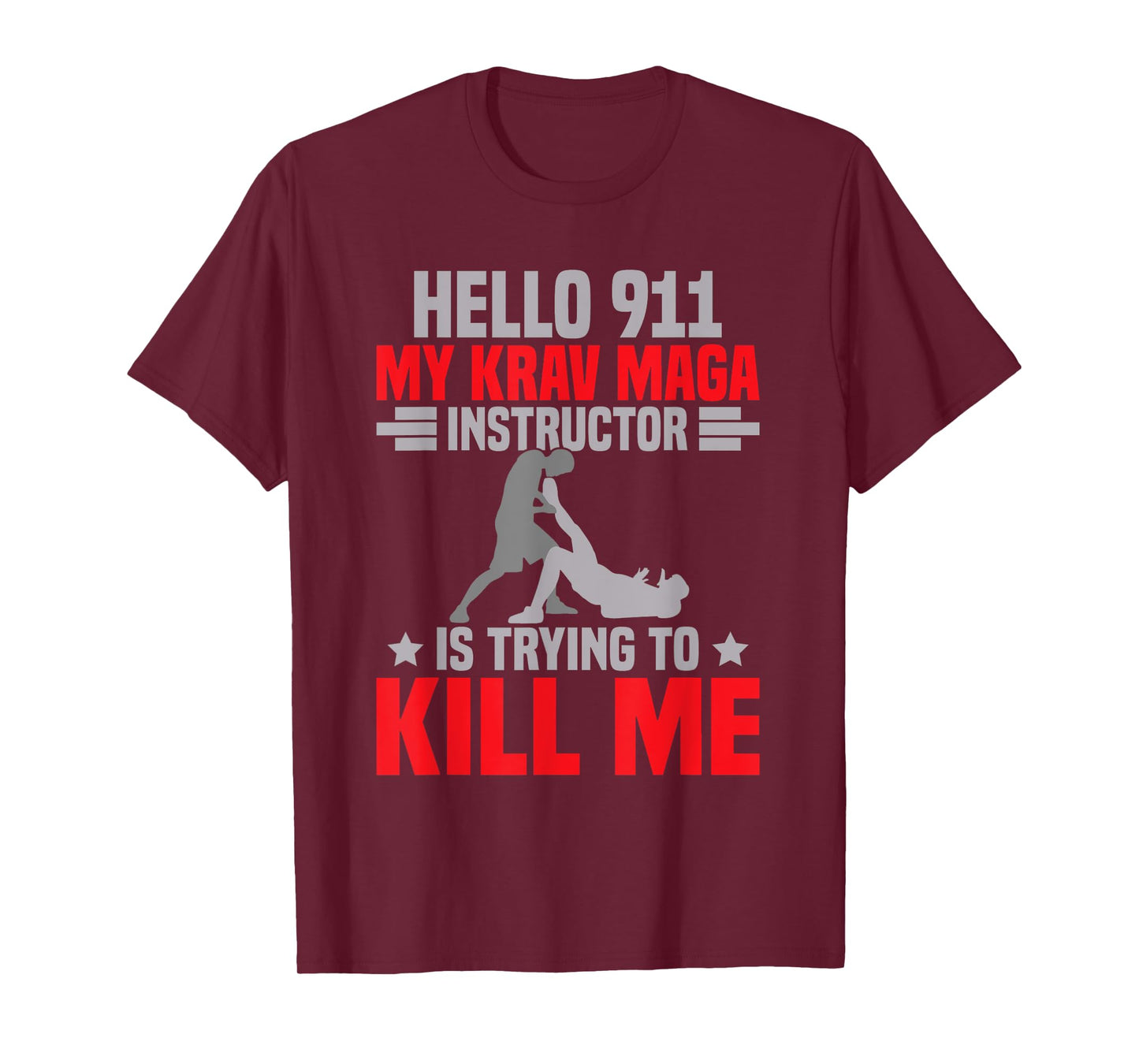 Martial Arts Instructor Self Defense Training Krav Maga T-Shirt