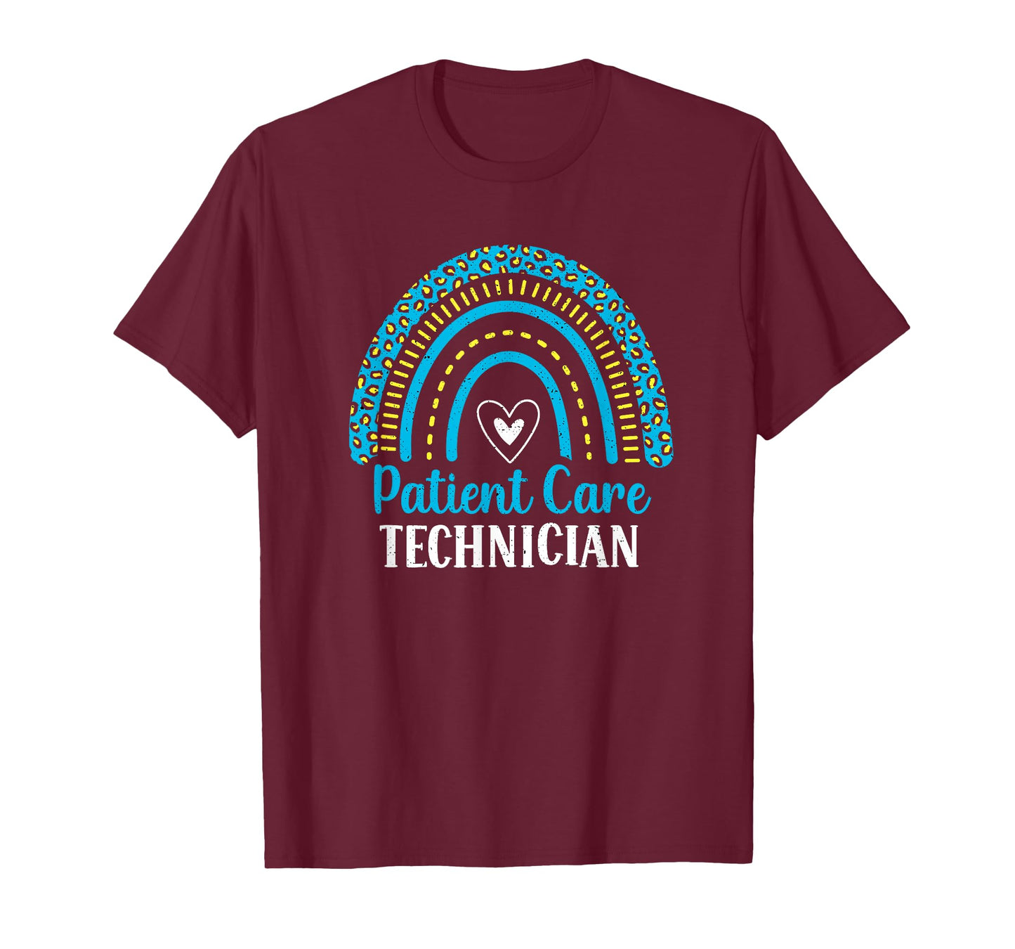 Patient Care Technician Rainbow PCT Healthcare Assistants T-Shirt