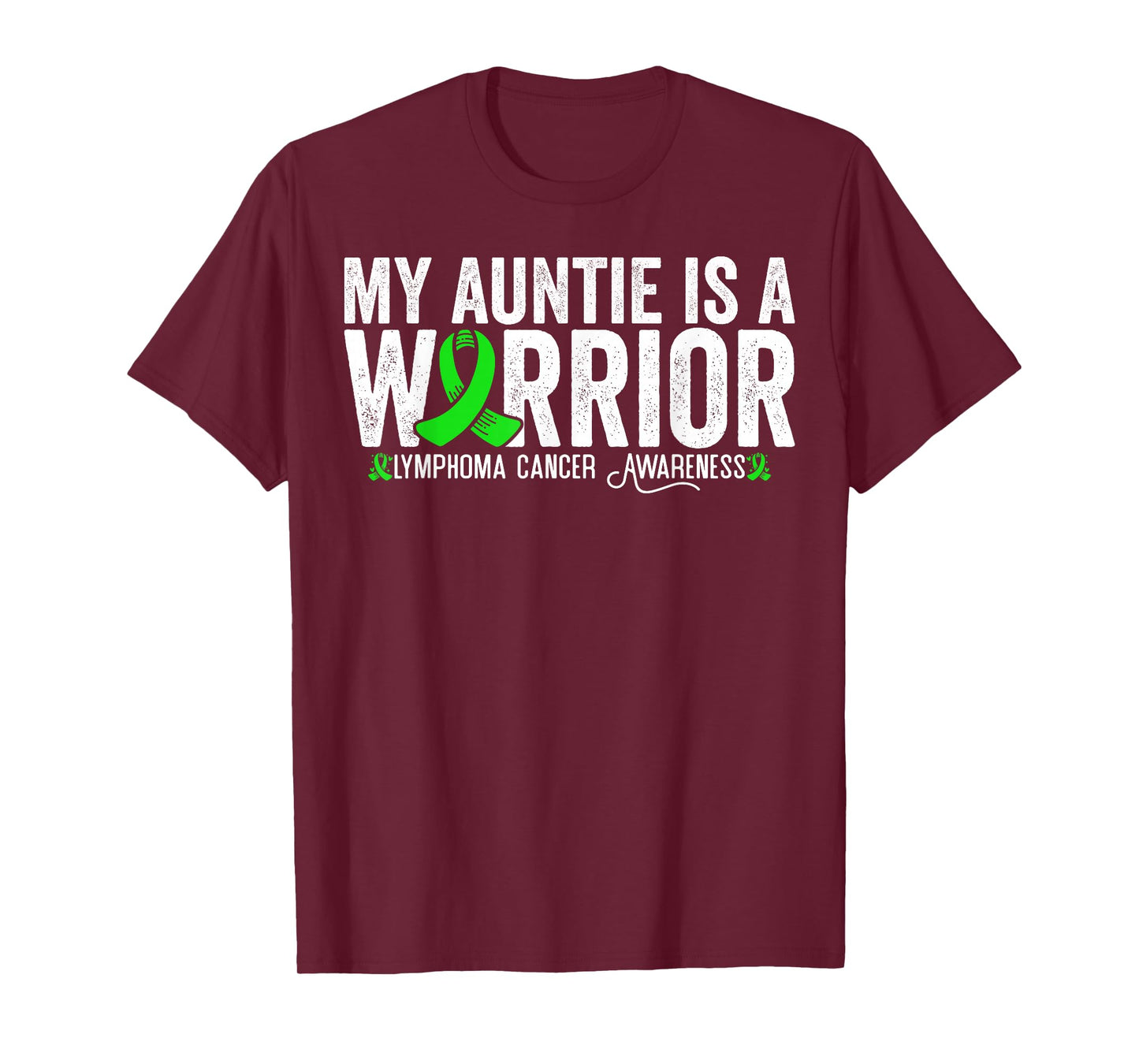 My Auntie Is A Warrior Lymphoma Cancer Awareness T-Shirt
