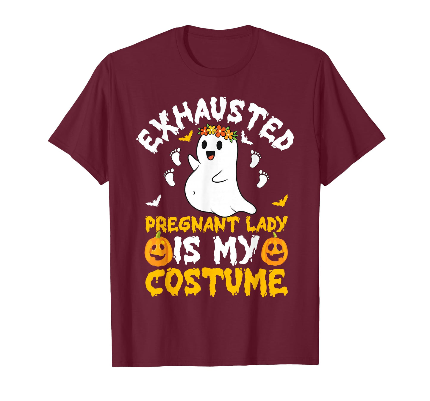 Halloween Pregnancy Skeleton Baby Bump Announcement T-Shirt