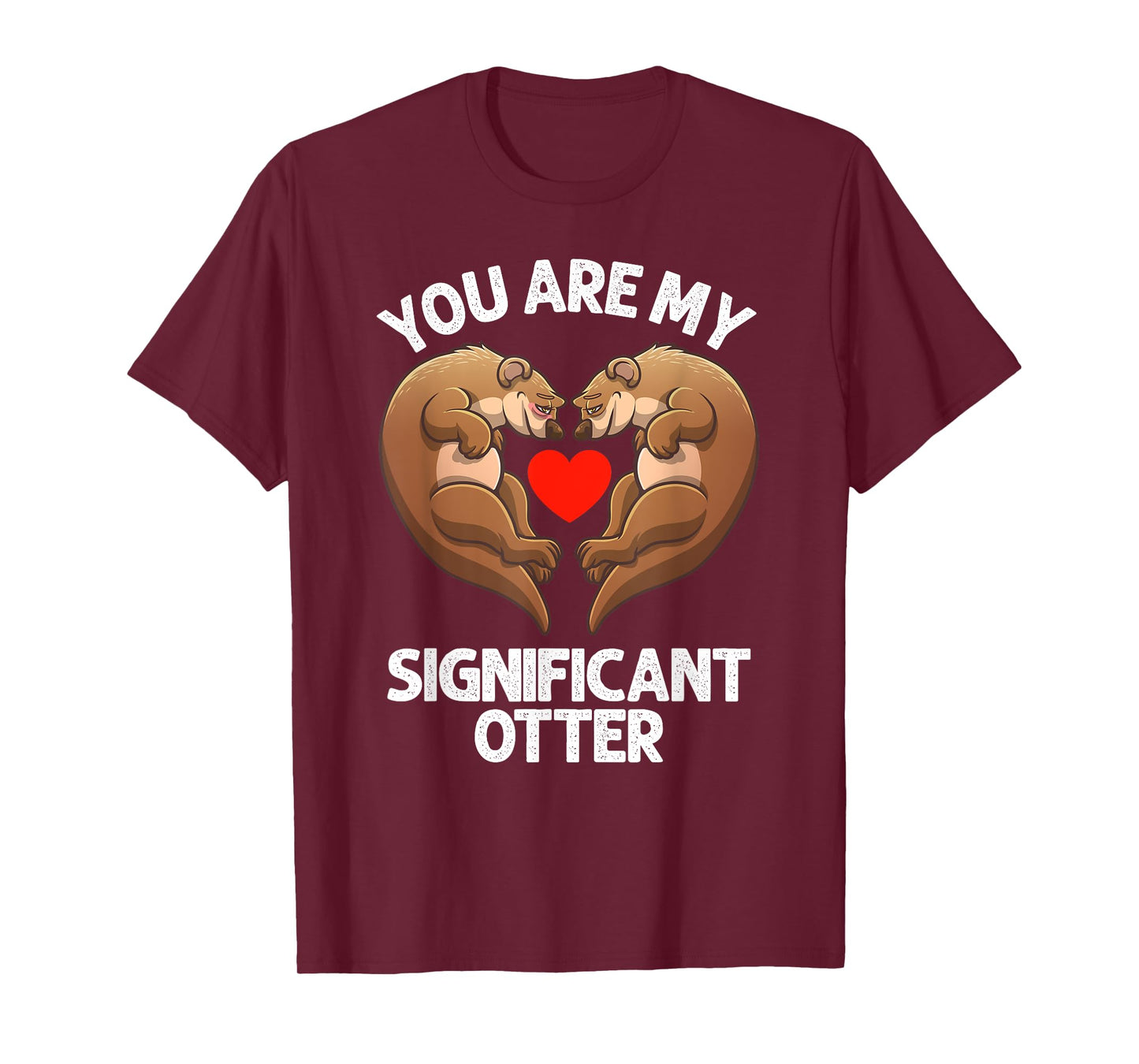 Cute Otter Design For Men Women Sea Otter Wildlife Animal T-Shirt