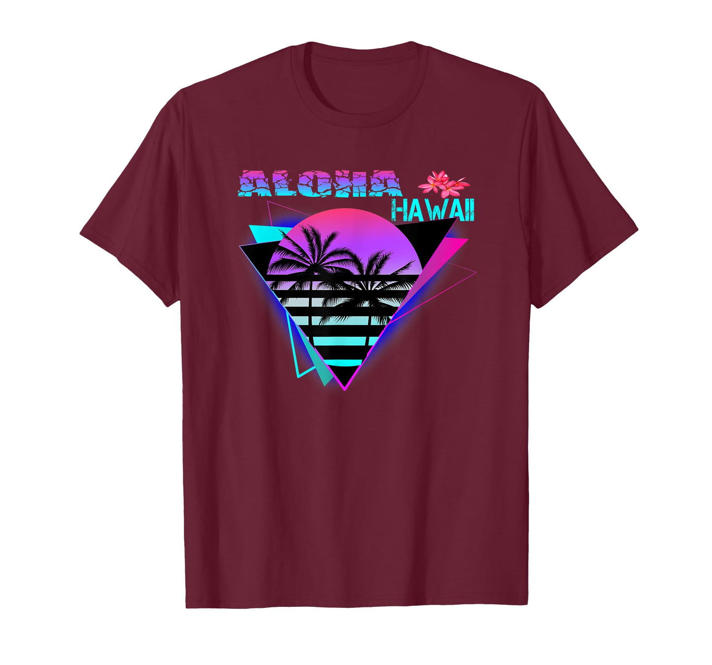 Aloha Hawaii Island Palm Beach T-Shirt for Men Women Kids