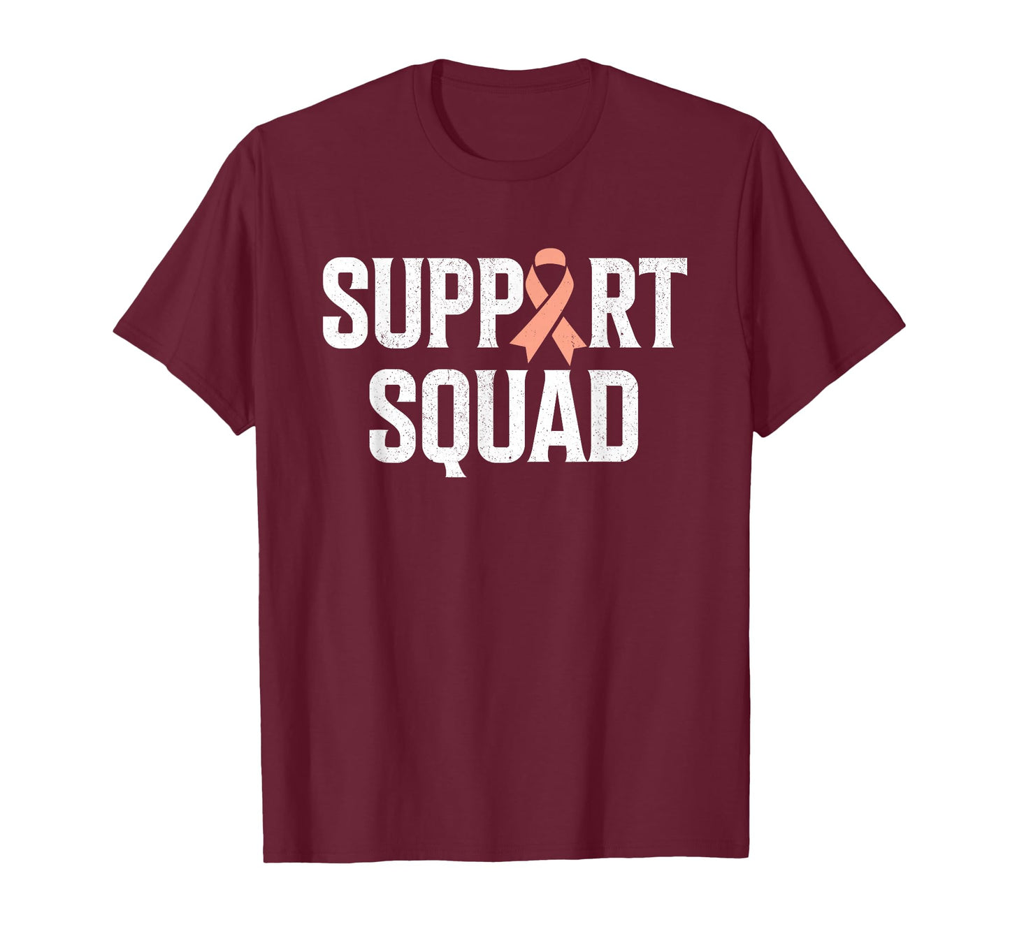 Support Squad Support Uterine Cancer Awareness T-Shirt