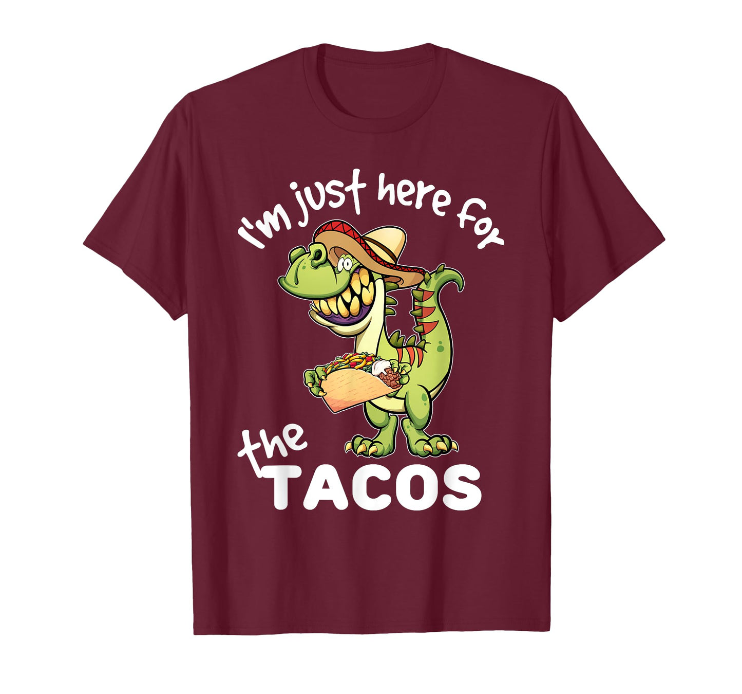 Cinco de Mayo Shirts For Kids Boys Taco T Rex Dinosaur Shirt T-Shirt