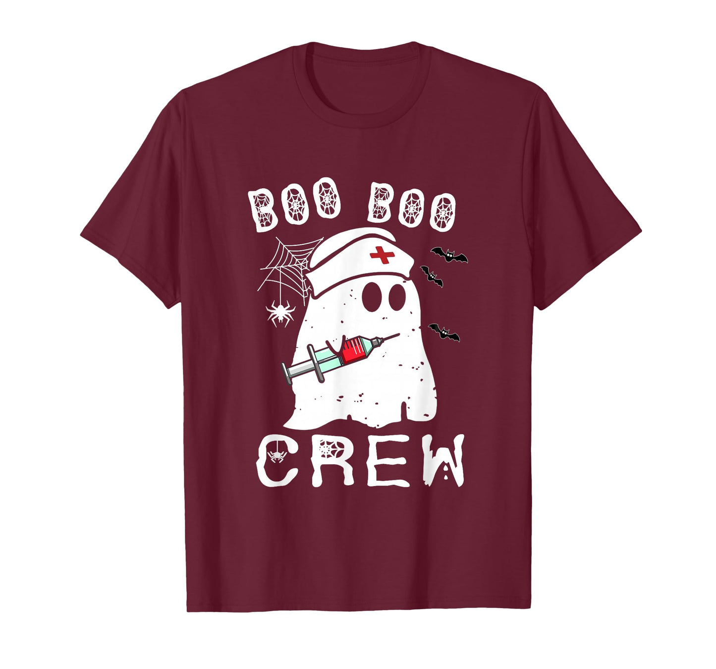 Boo Boo Crew Nurse Nursing Halloween Costumes Men Women T-Shirt
