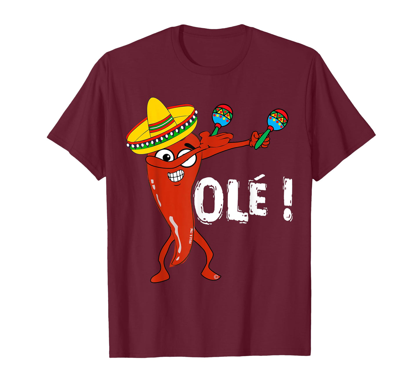 Cinco De Mayo Shirt For Men Women Dancing Chili Pepper Ole T-Shirt