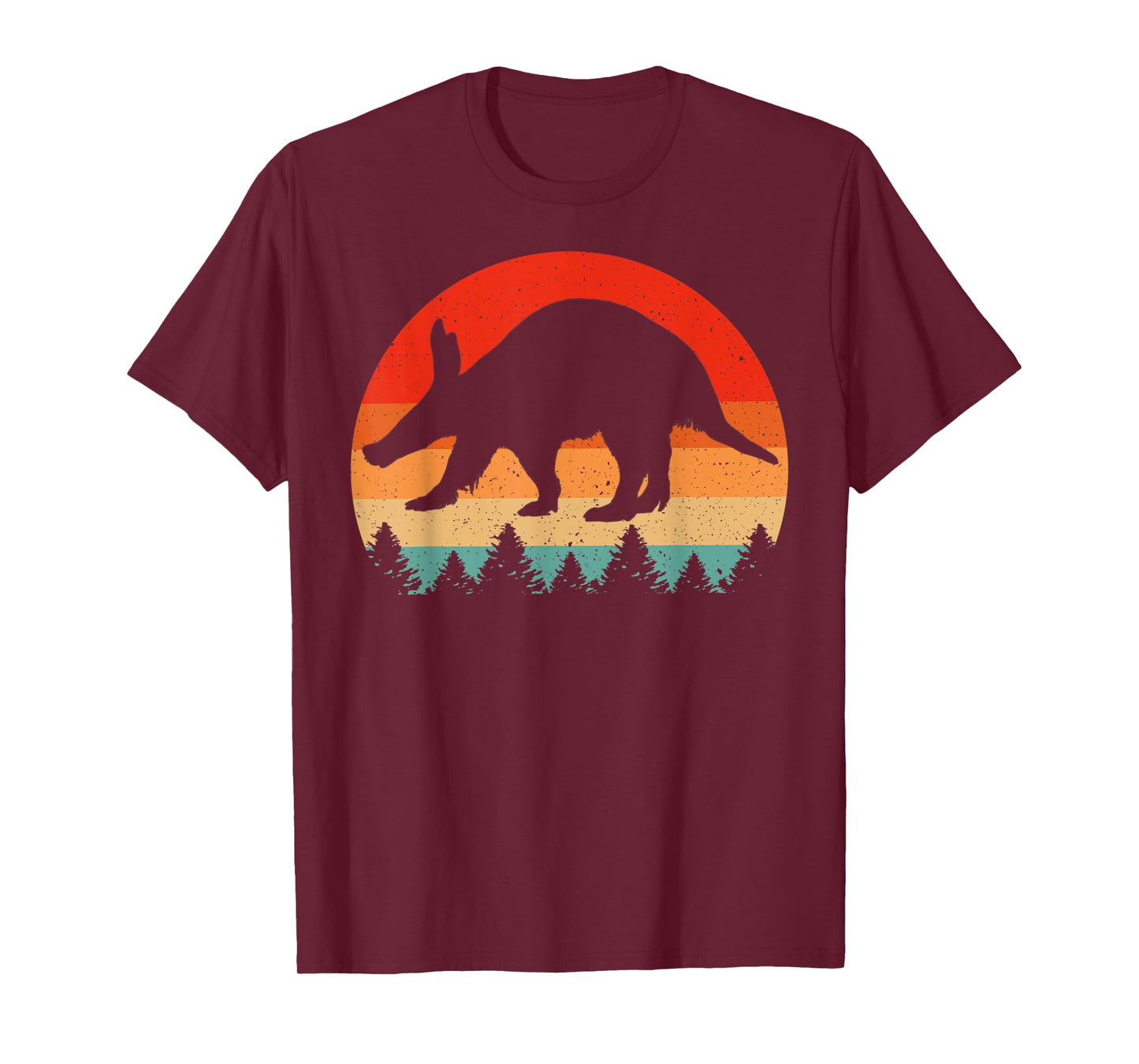 Vintage Retro Aardvark Animal Lover Aardvark T-Shirt