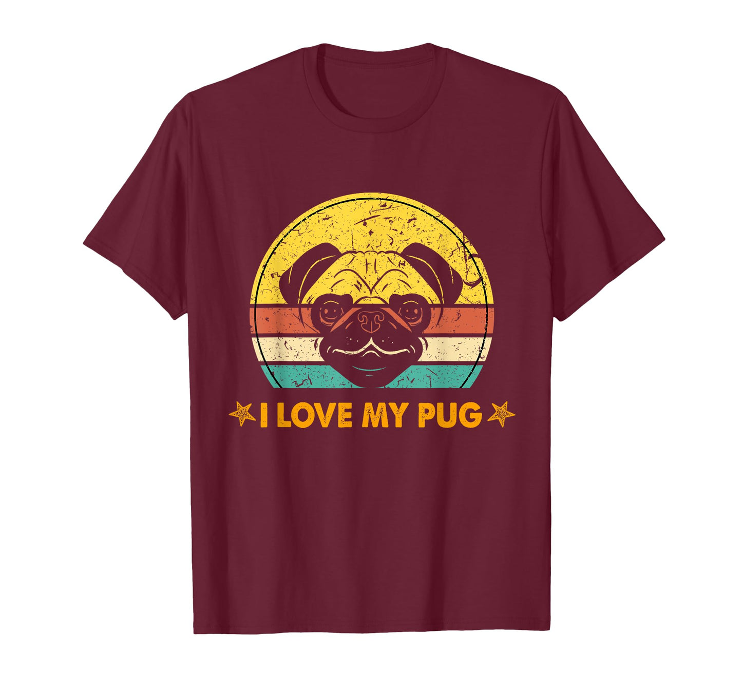 Pug Love I Love My Pug T-Shirt