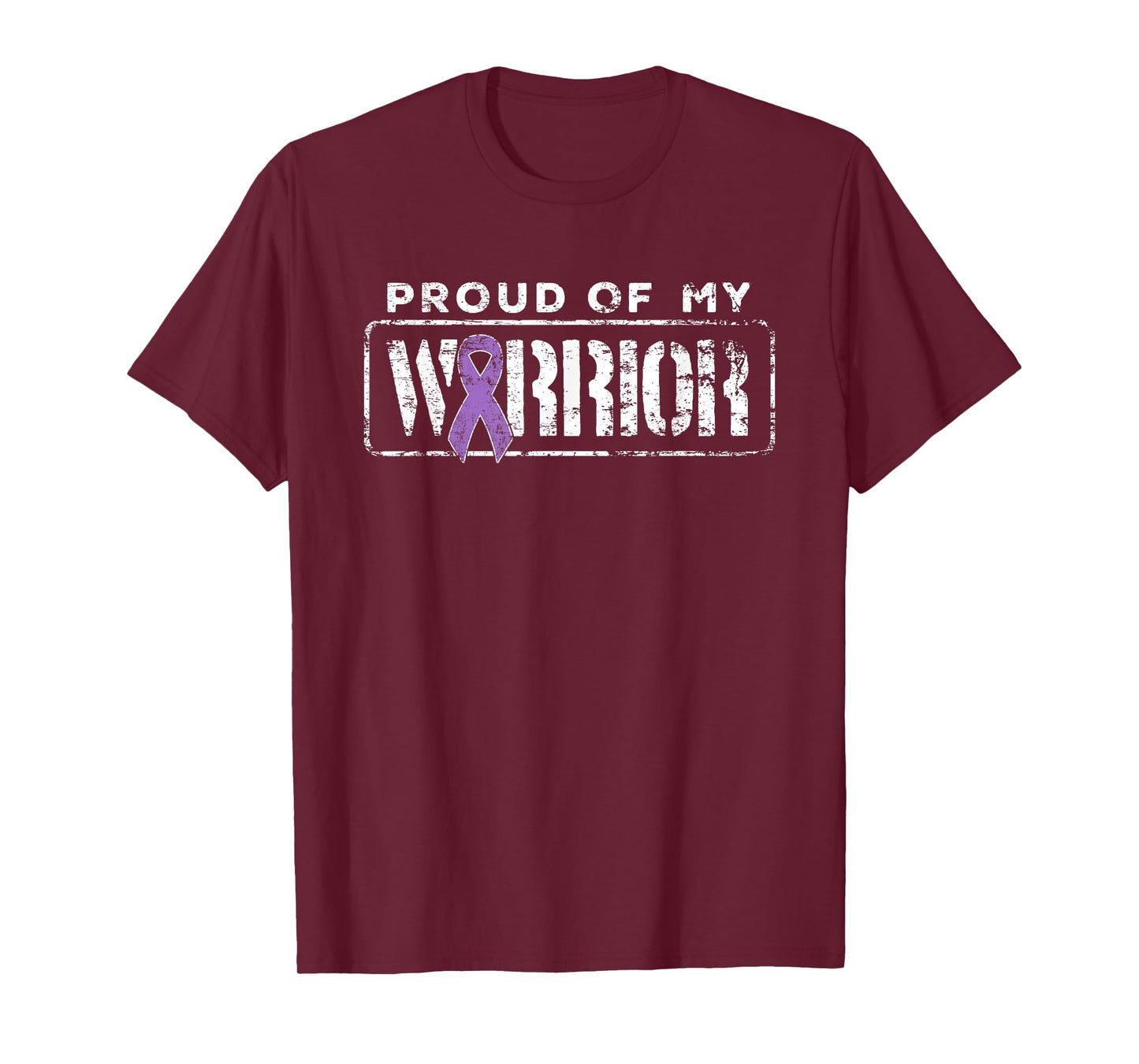 Hodgkins Lymphoma Cancer Support Proud Family Warrior T-Shirt