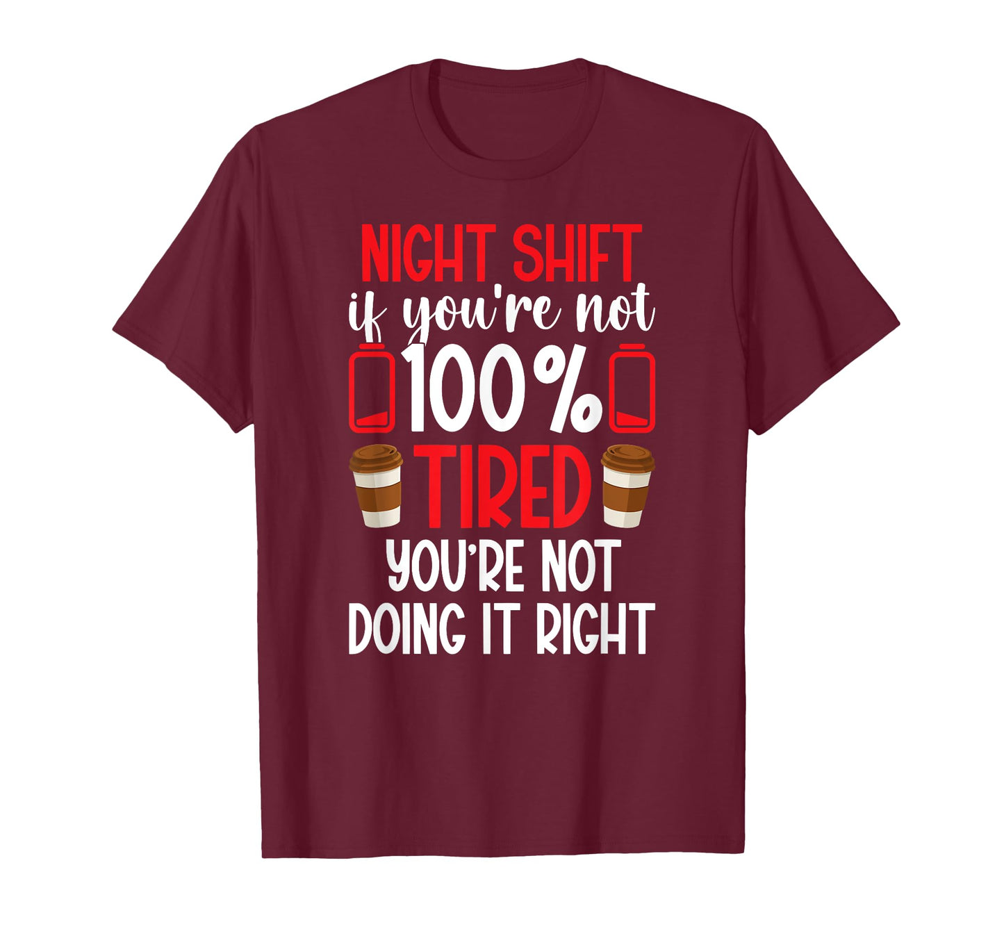 Night Shift Certified Nursing Assistant Night Shift CNA T-Shirt