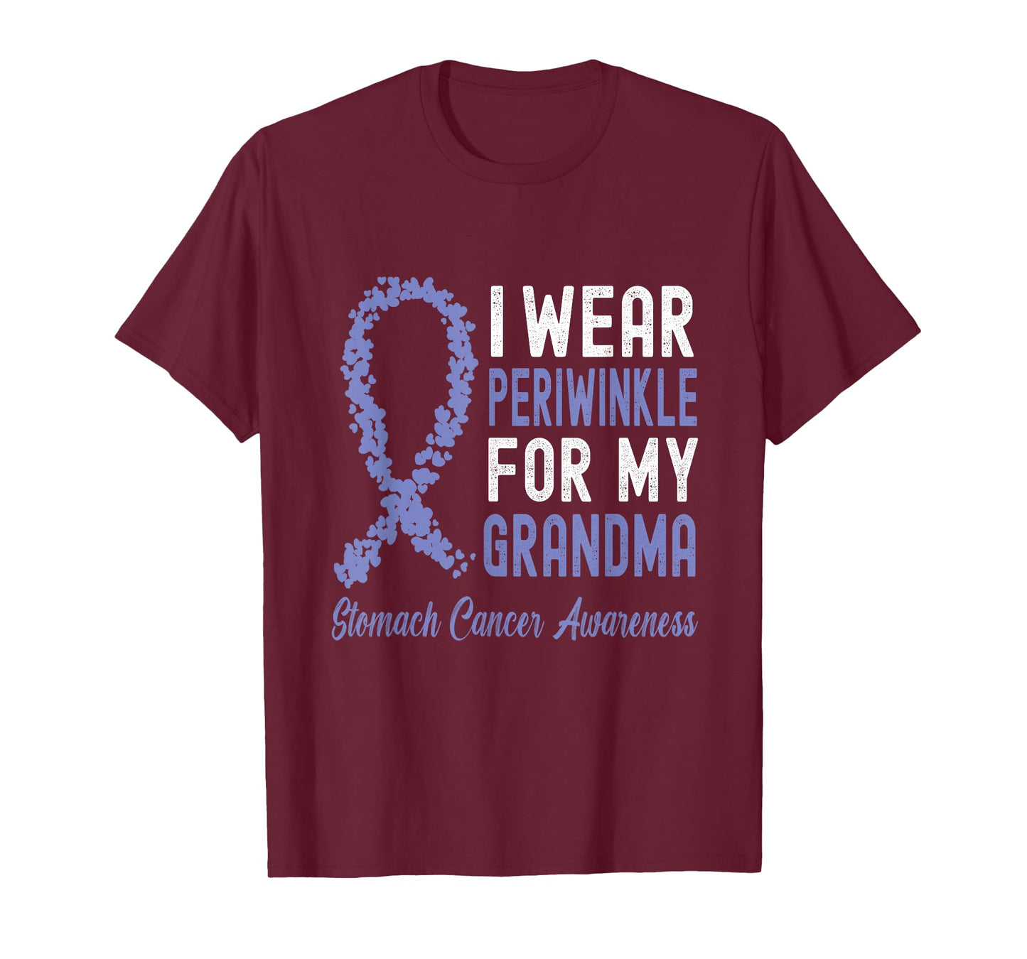 I Wear Periwinkle for My Grandma Stomach Cancer Awareness T-Shirt