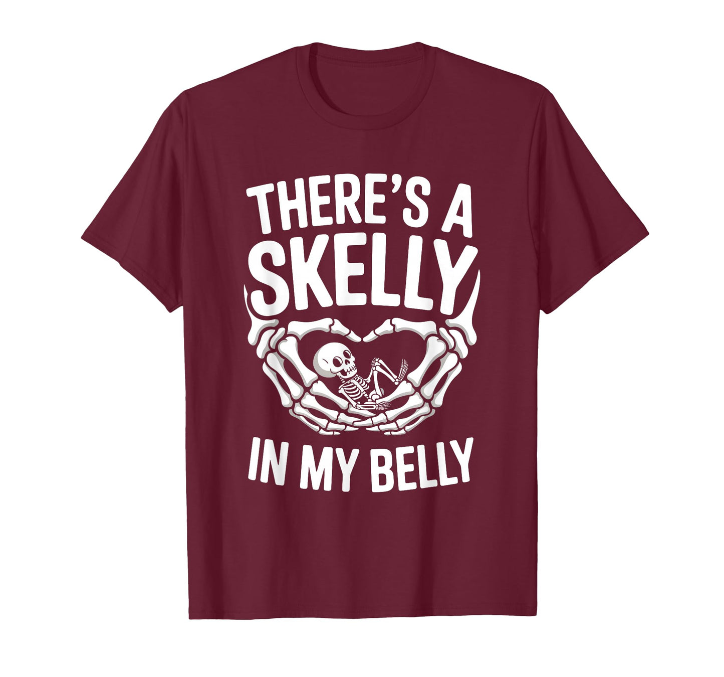 Pregnancy Announcement Halloween Baby Coming Soon Reveal T-Shirt