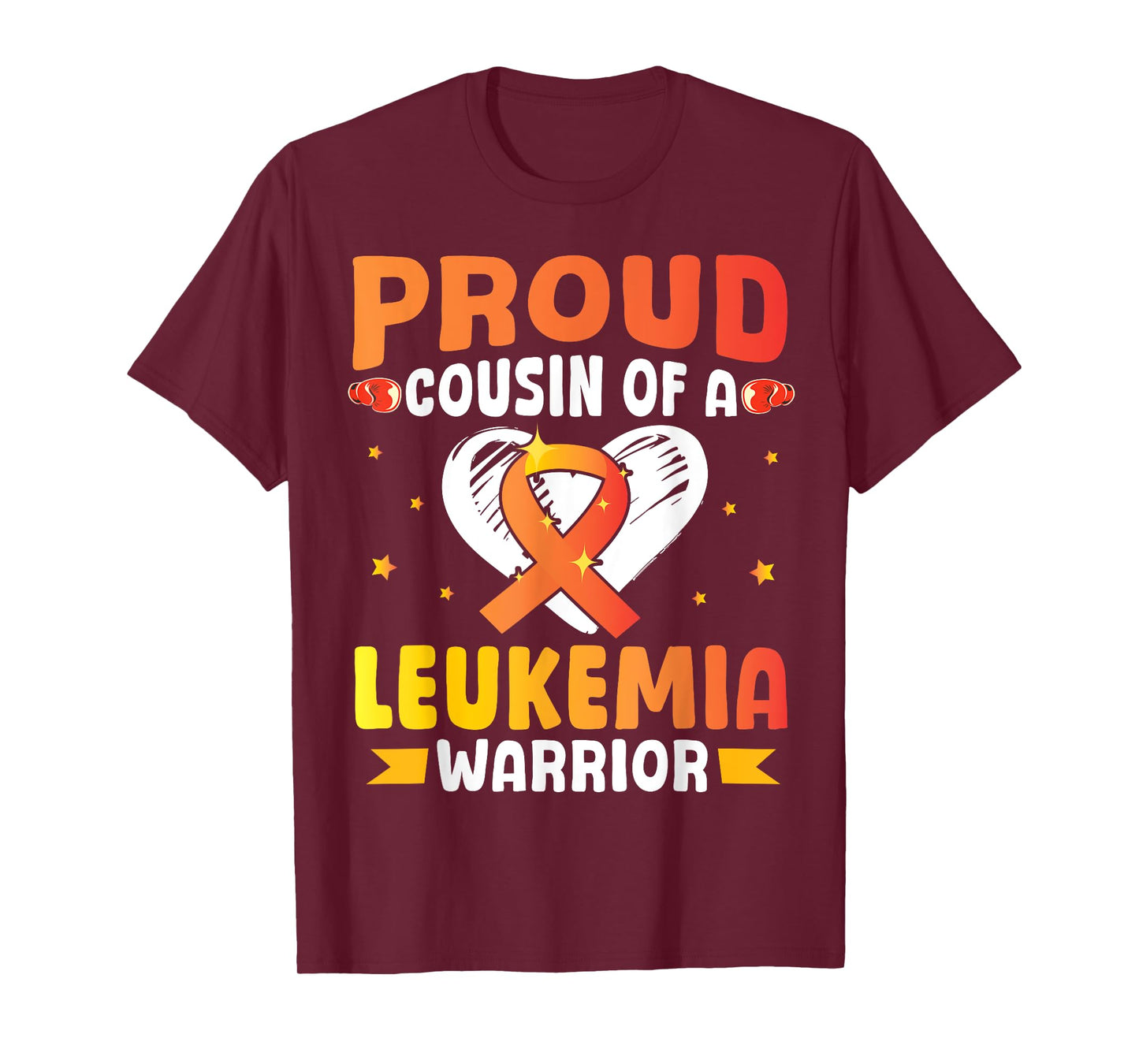 Proud Cousin Of A Leukemia Cancer Awareness Warrior Fighting T-Shirt