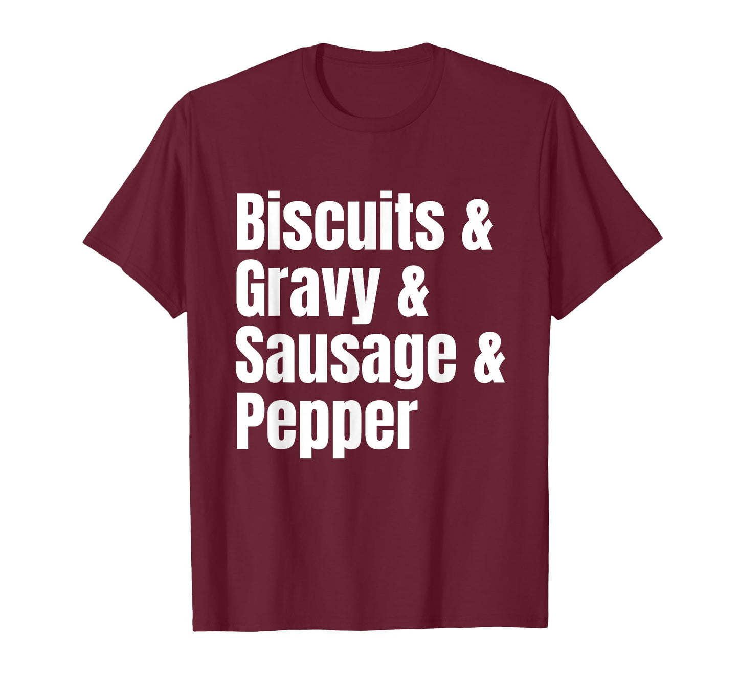 Breakfast Tacos Ingredient List Funny Recipe T-Shirt