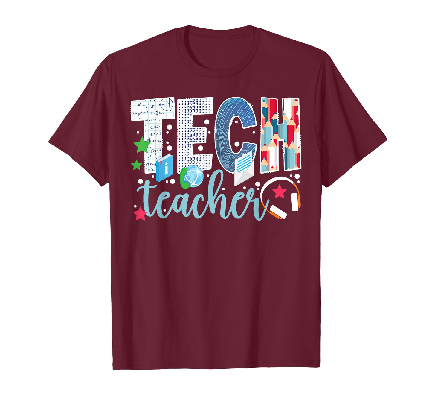 Tech Teacher Technology Teacher Technology Teaching Men Women T-Shirt